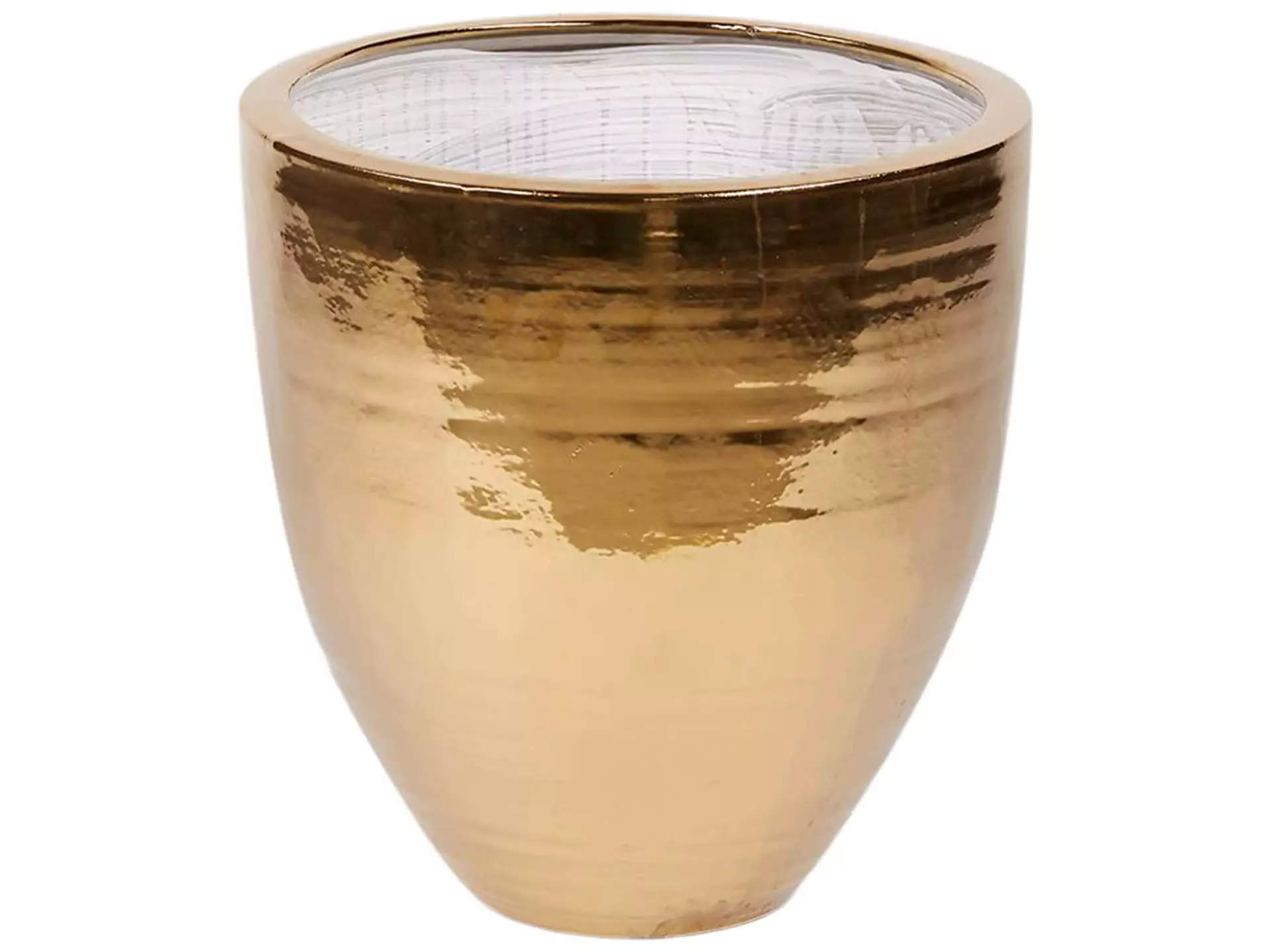 Gefäss Keramik Gold H: 45 cm Edg