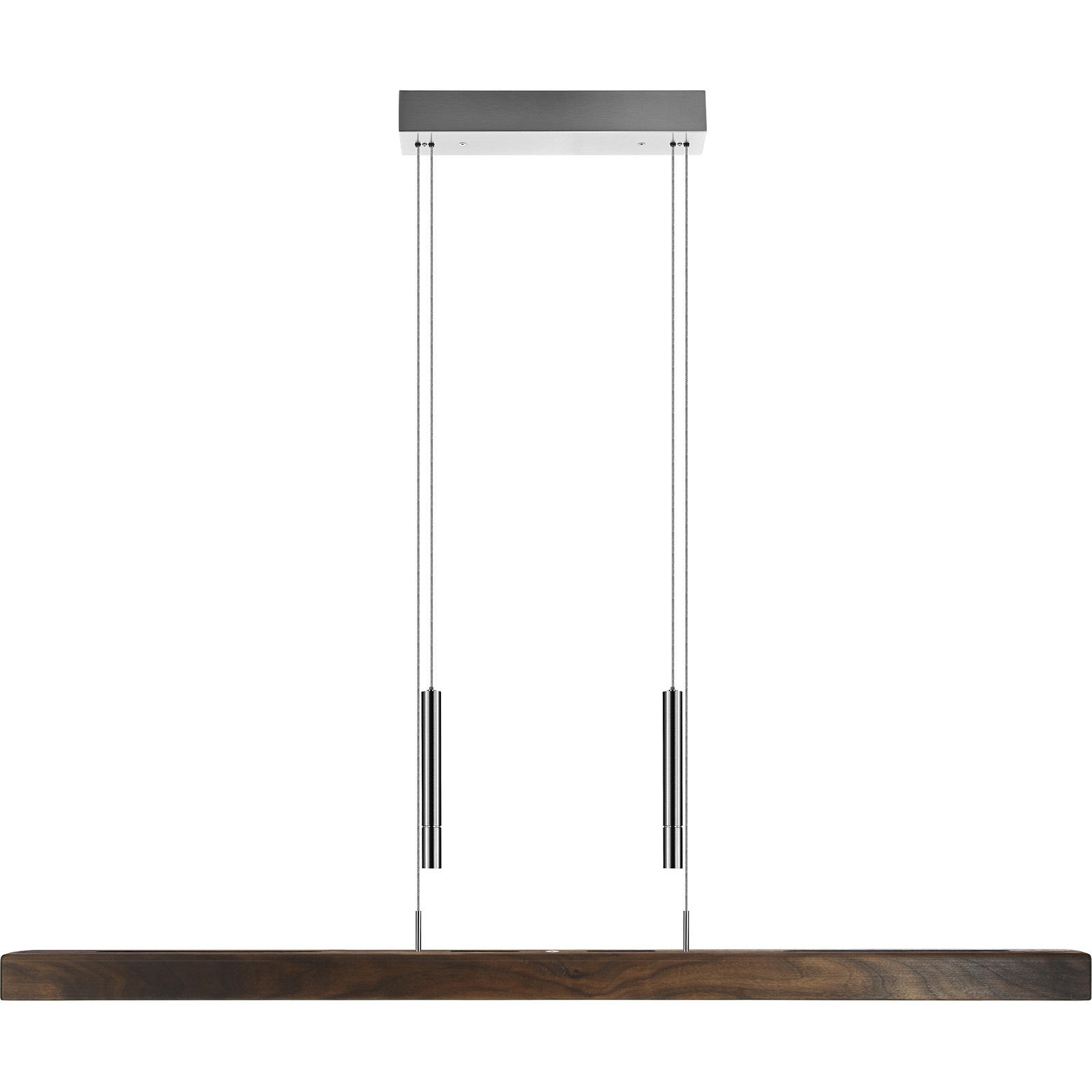 HerzBlut Balkenlampe Leana Nussbaum B: 160cm Holzfarbig | Schubiger Möbel