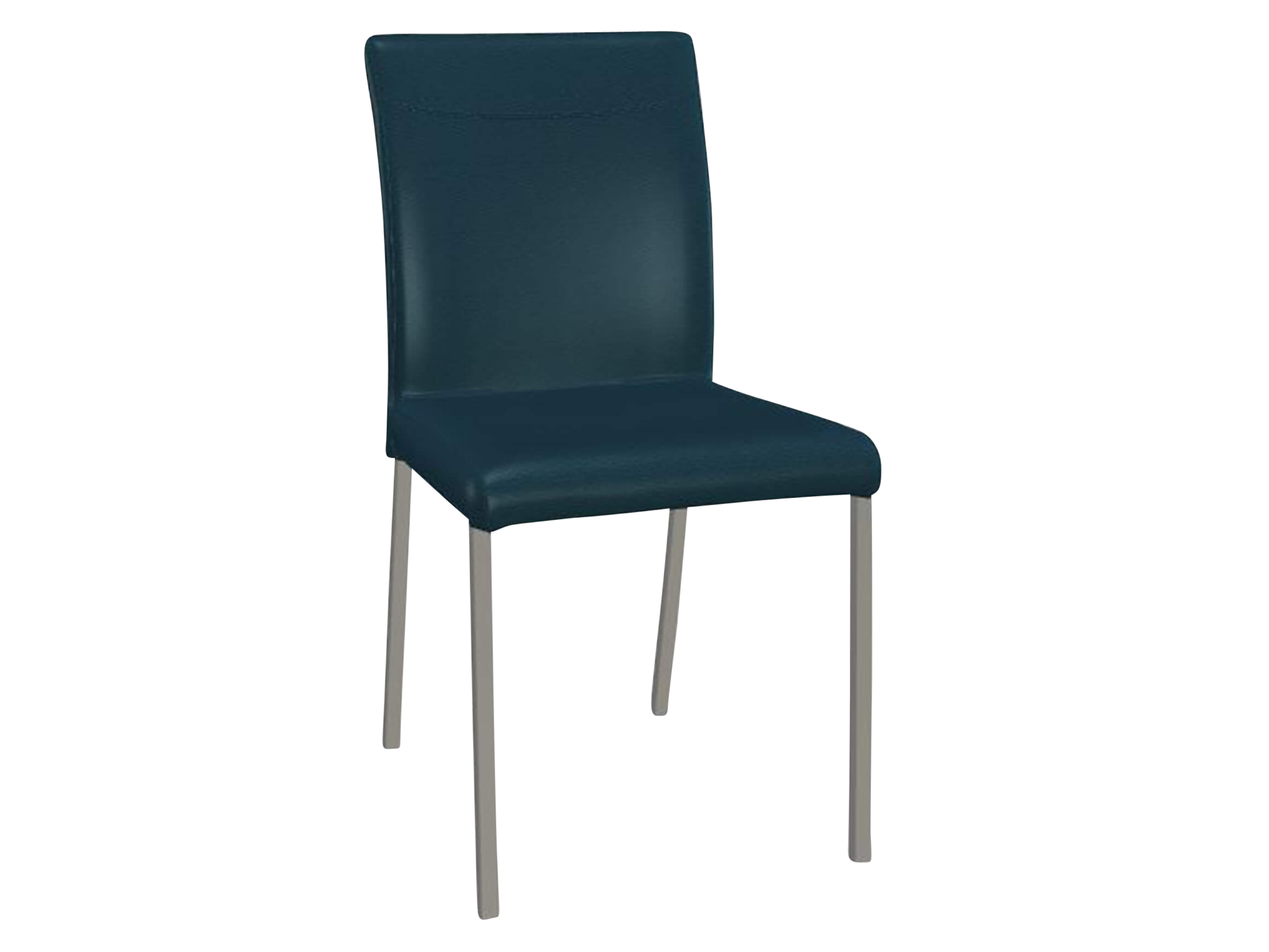 Stuhl Leicht Premium Trendstühle / Farbe: Türkis / Material: Leder