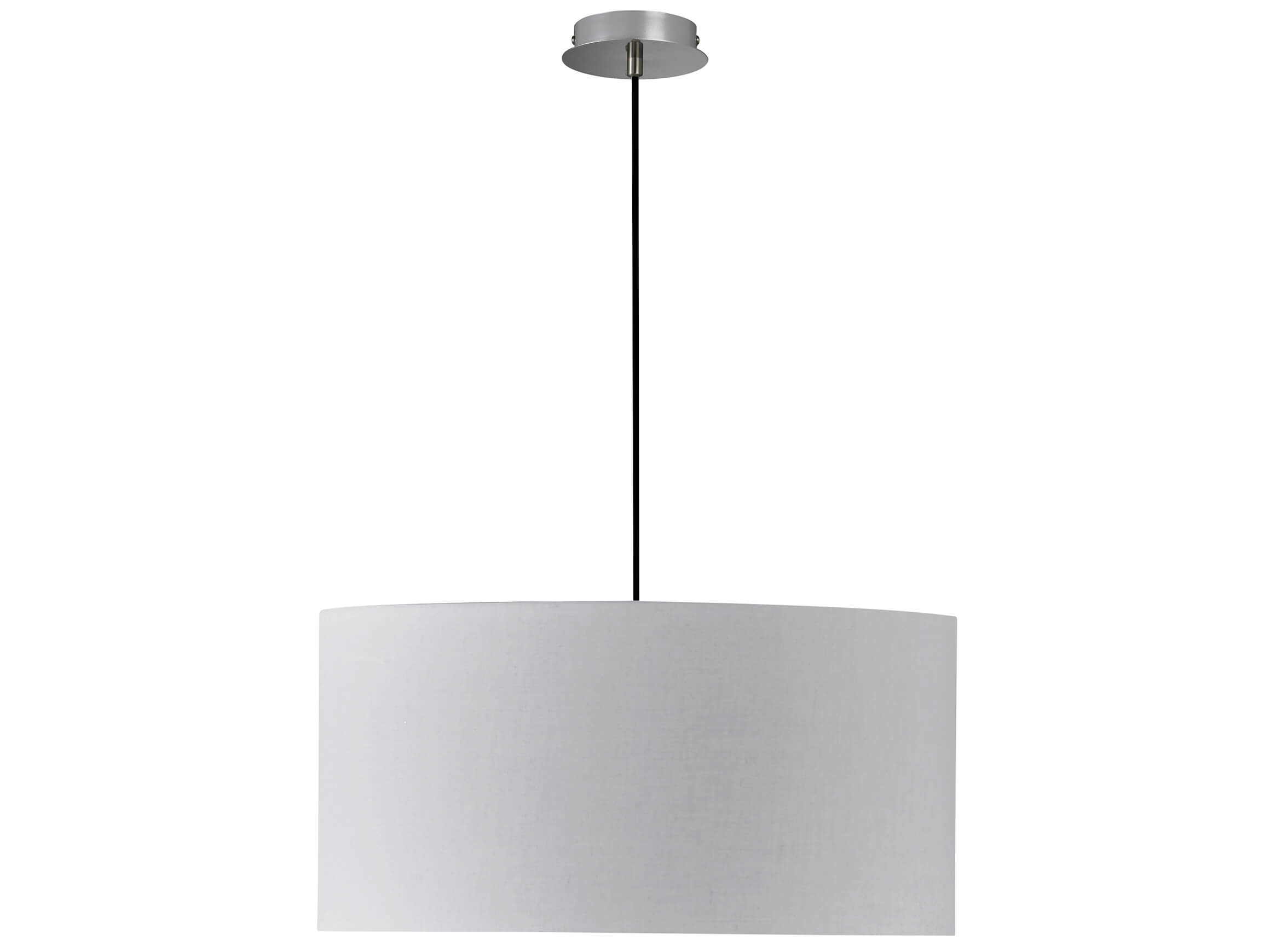 Fischer & Honsel Pendellampe Pina Hellgrau H: 50 cm Grau | Schubiger Möbel