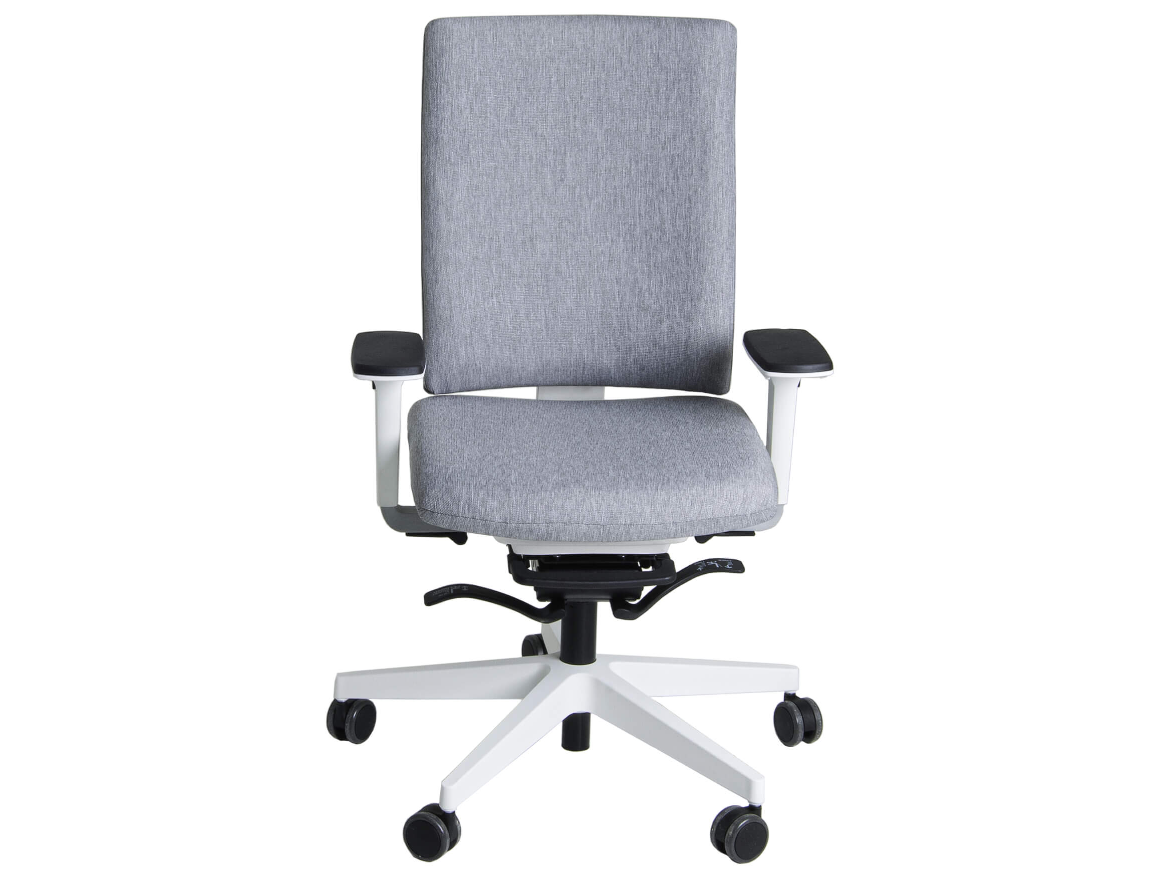 Bürostuhl Raul Nowy Styl / Farbe: Grau / Bezugsmaterial: Stoff