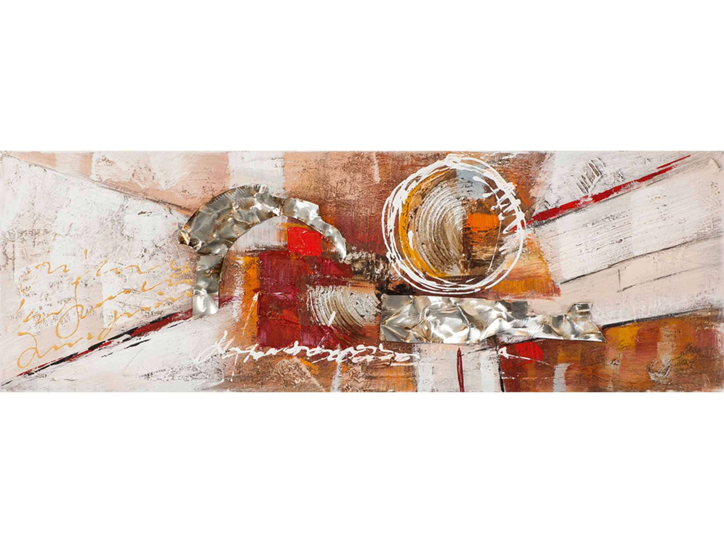 image LAND Bild Weltraum Illusion 50x150 cm Rot | Schubiger Möbel