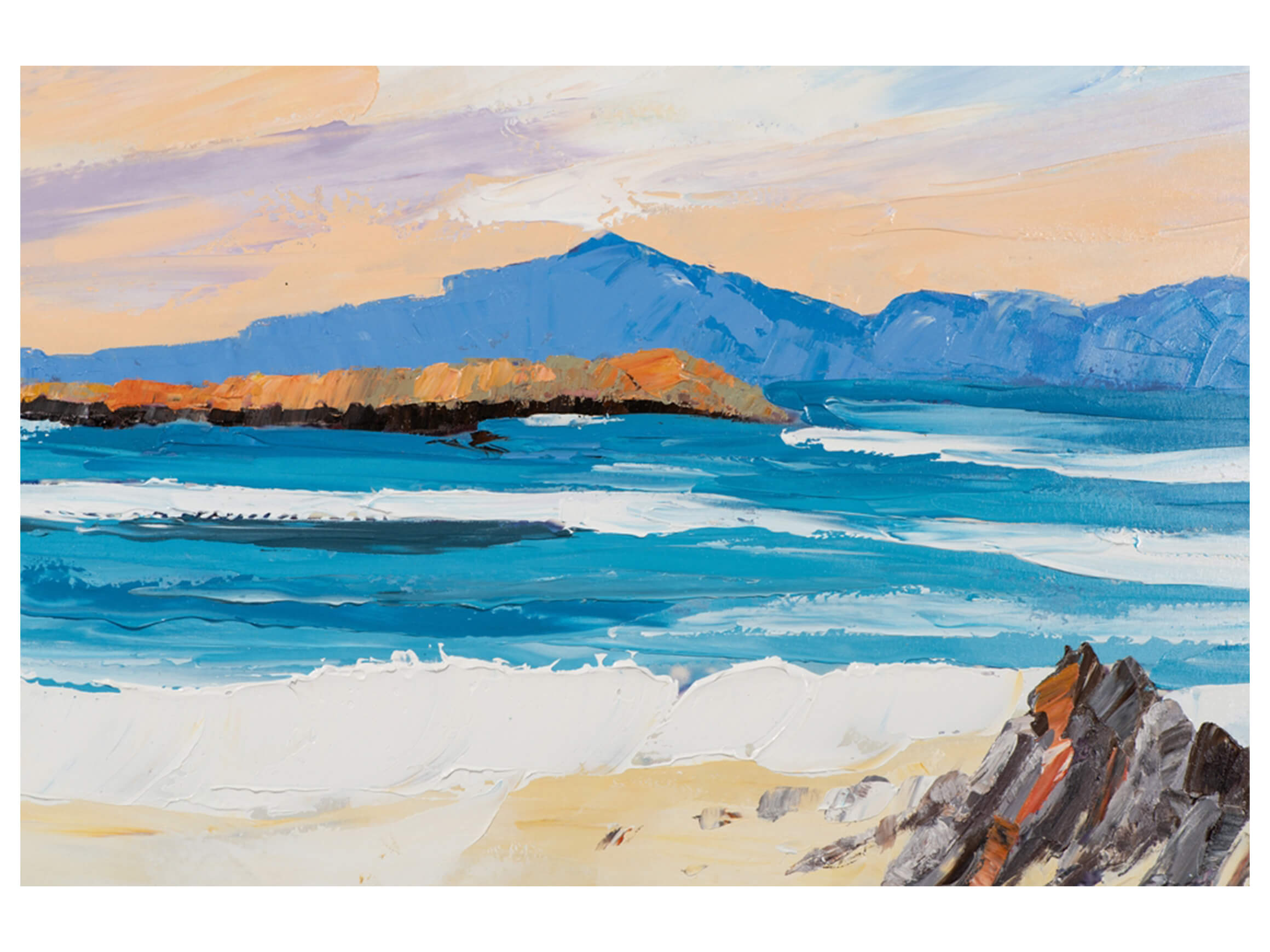 Bild mit Rahmen Meeresrauschen image LAND