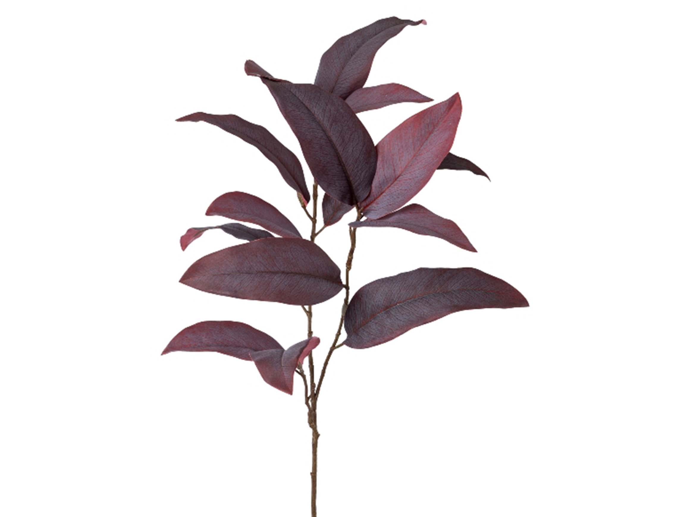 Kunstblume Eukalyptus Bordeaux H: 88 cm Gasper