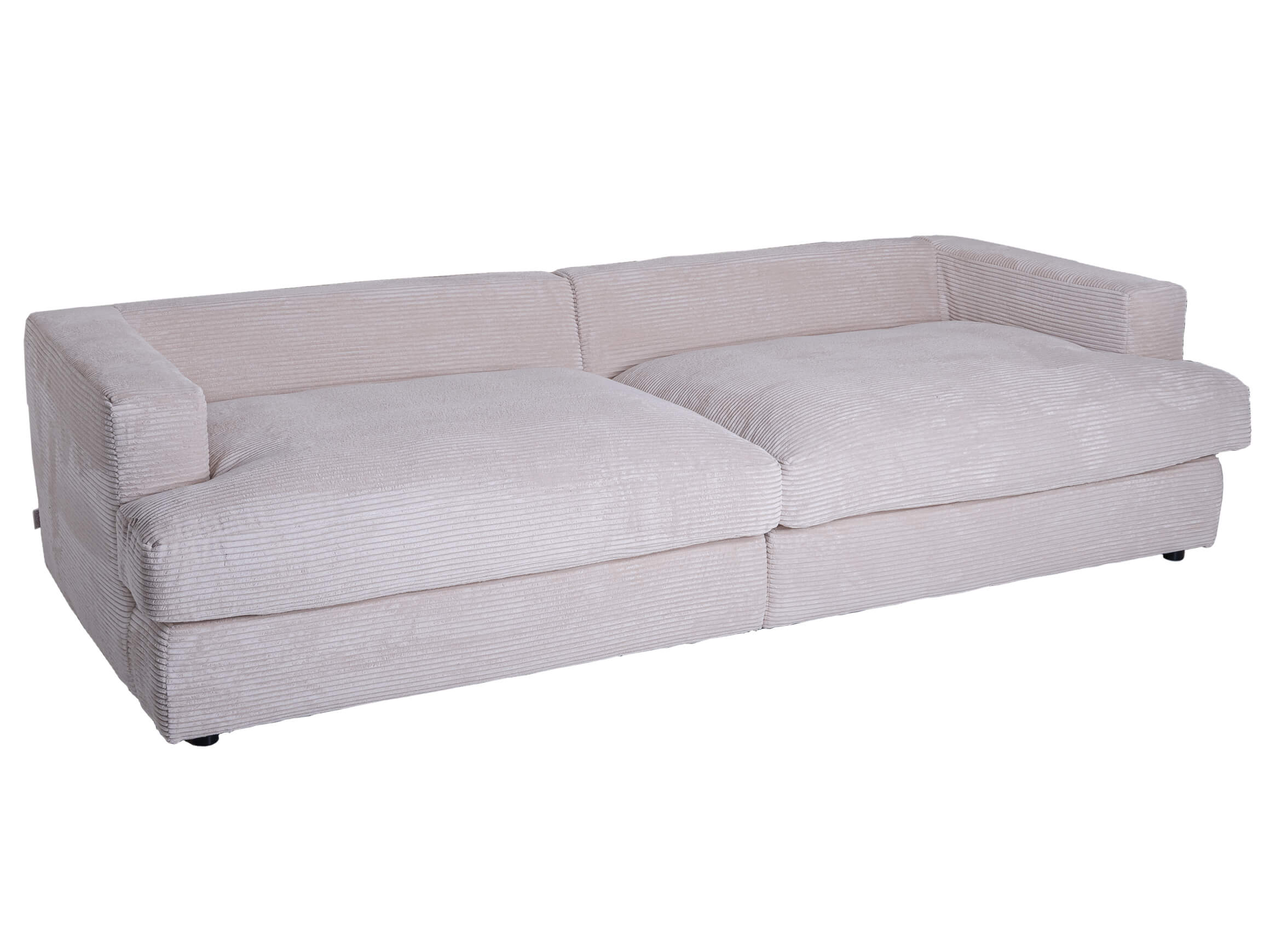 Megasofa Locarno Gutmann / Farbe: Creme / Bezugsmaterial: Stoff