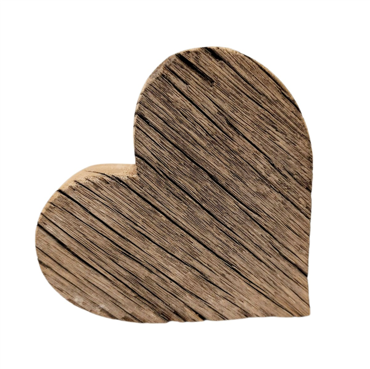 Figur Holzherz H: 14 cm Decofinder