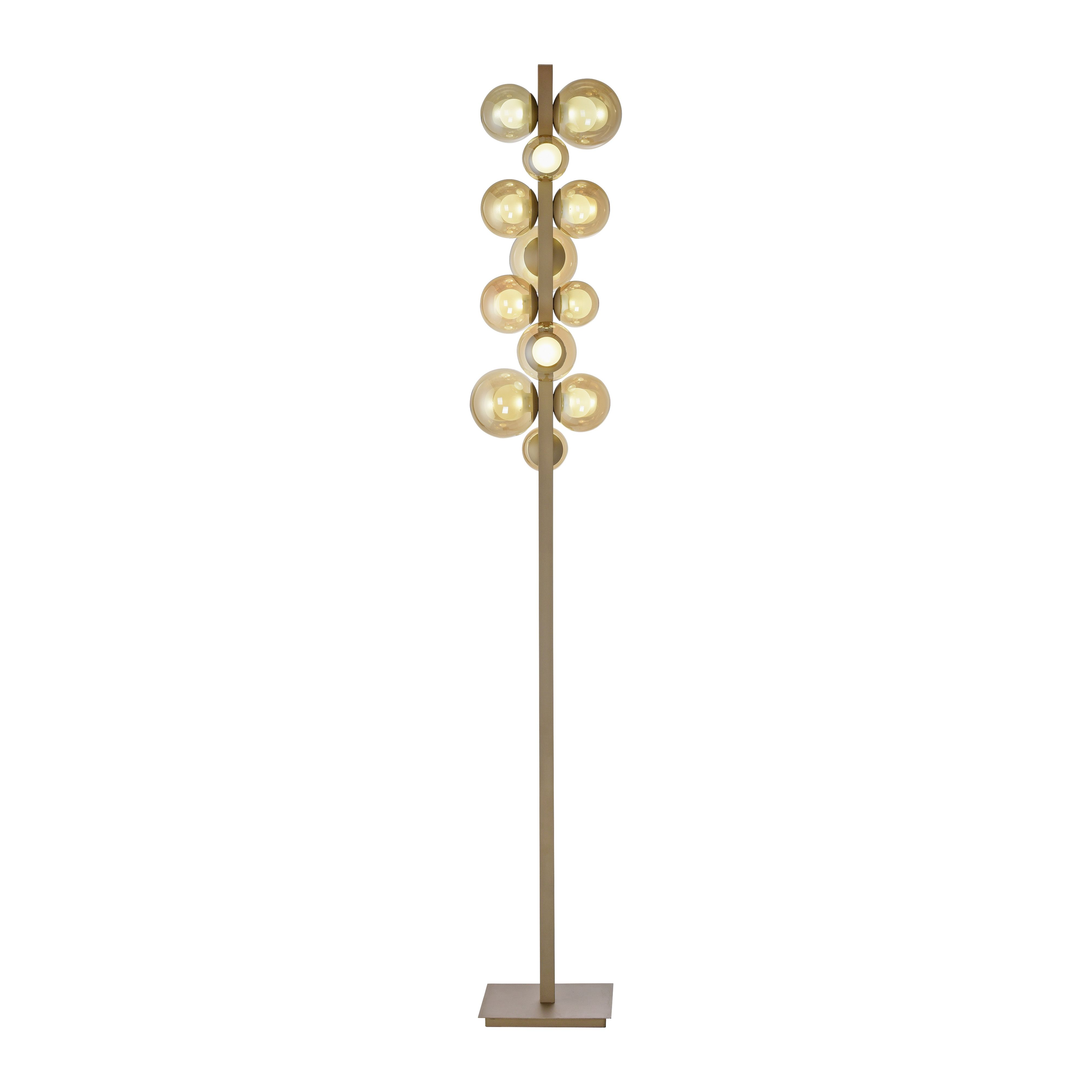 Amber Shine floor lamp H: 160 cm Ribaglob