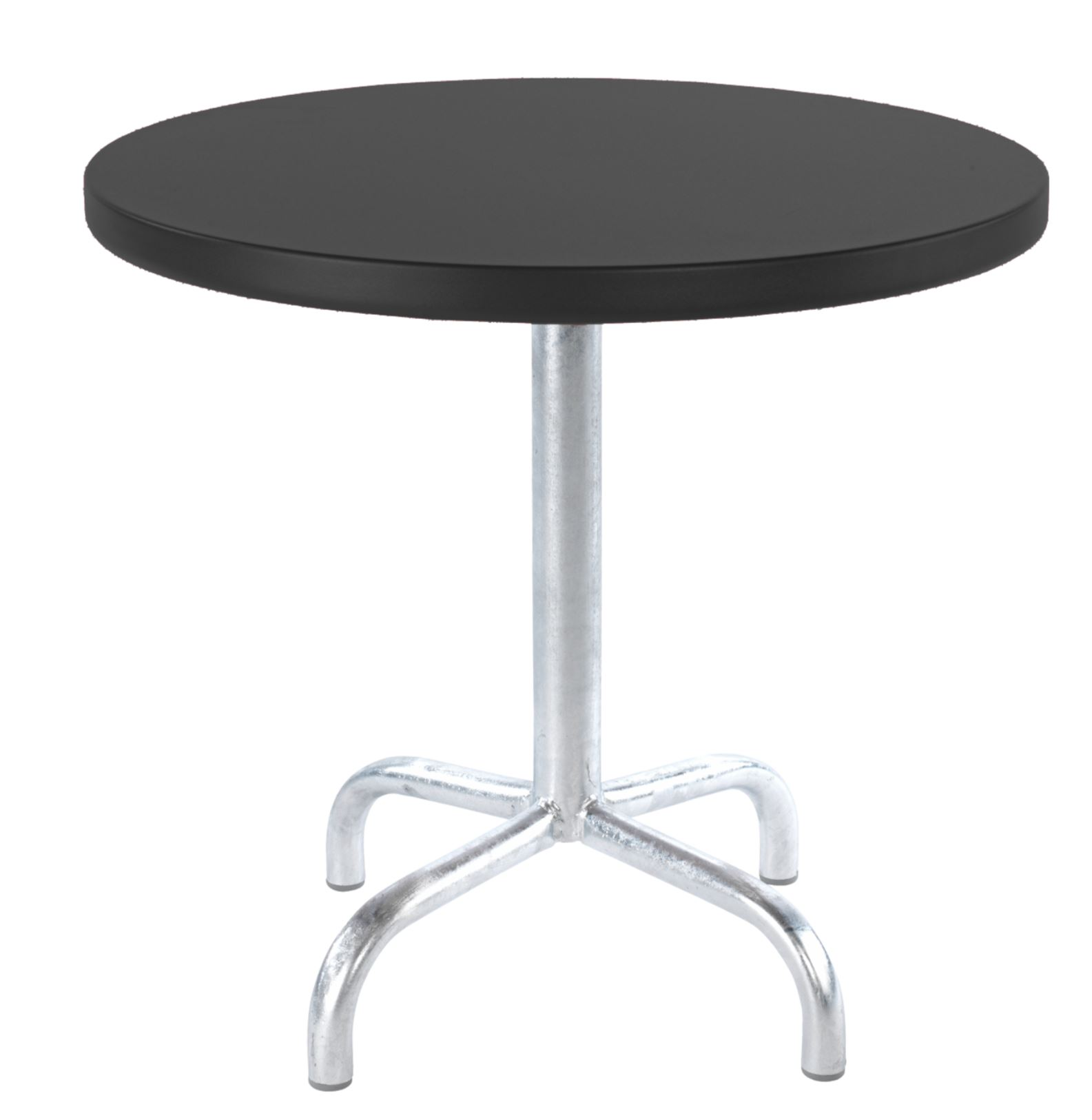 Metall-Beistelltisch Säntis Rund Schaffner / Farbe: Anthrazit
