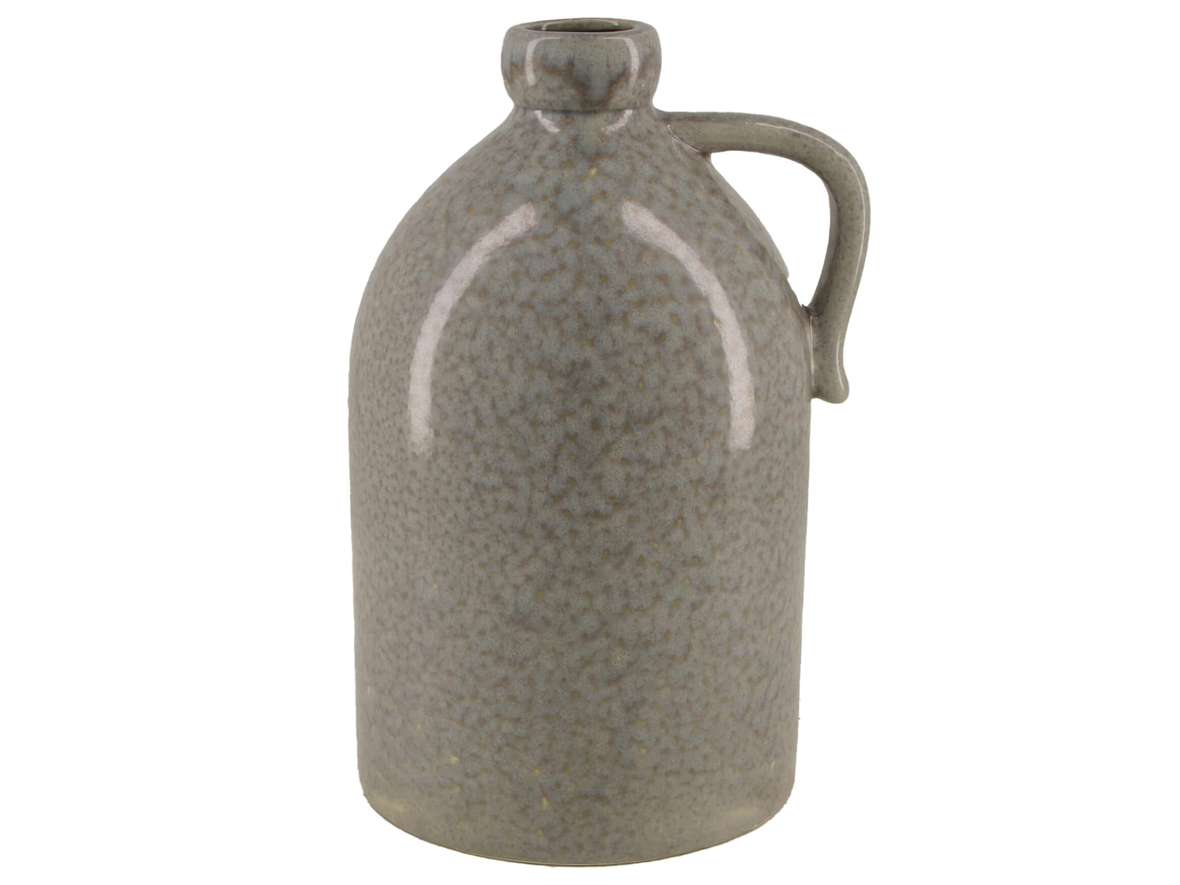 Decofinder Flasche Keramik Hellblau D: 19 cm  | Schubiger Möbel
