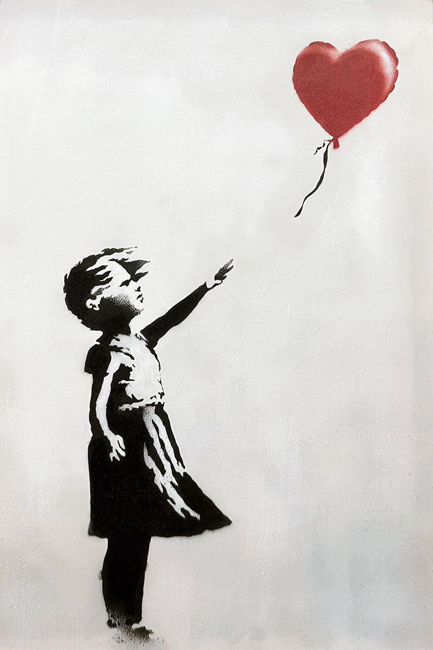 Gemälde-Love Balloon Girl-image LAND