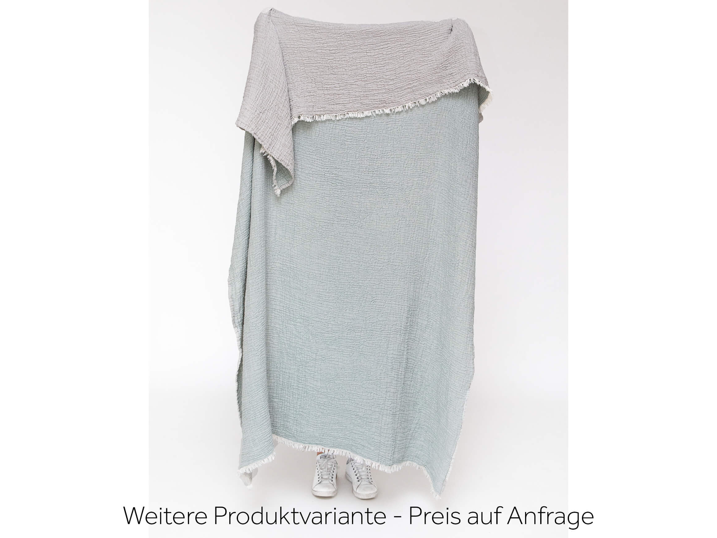 Plaid Emil Dunkelgrau 140x200 cm Sander AG / Farbe: Dunkelgrau