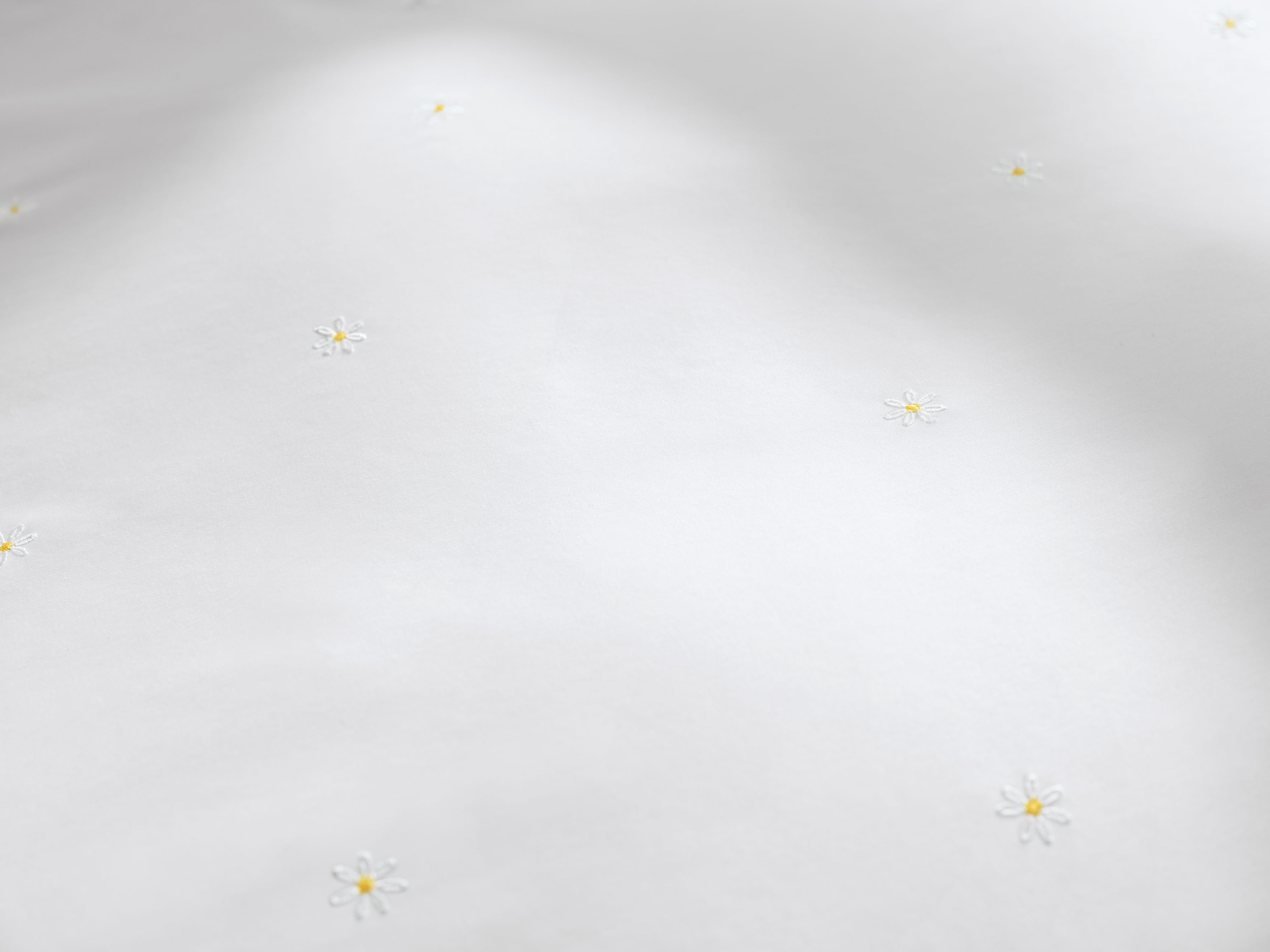 Bettwäsche Daisy Blanc Schlossberg / Grösse: 160 x 210 cm