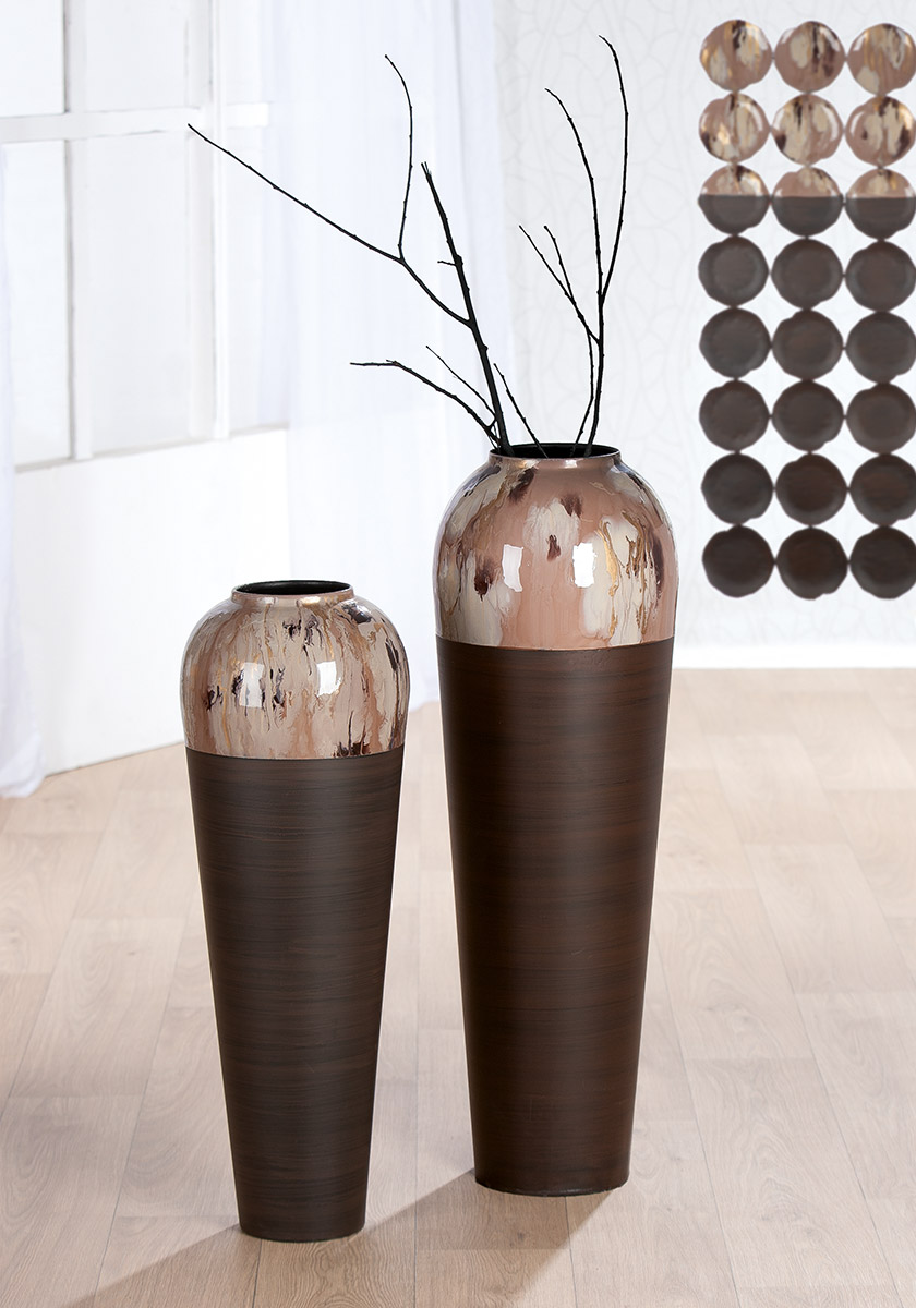Vase Tinnum Eisen Gilde