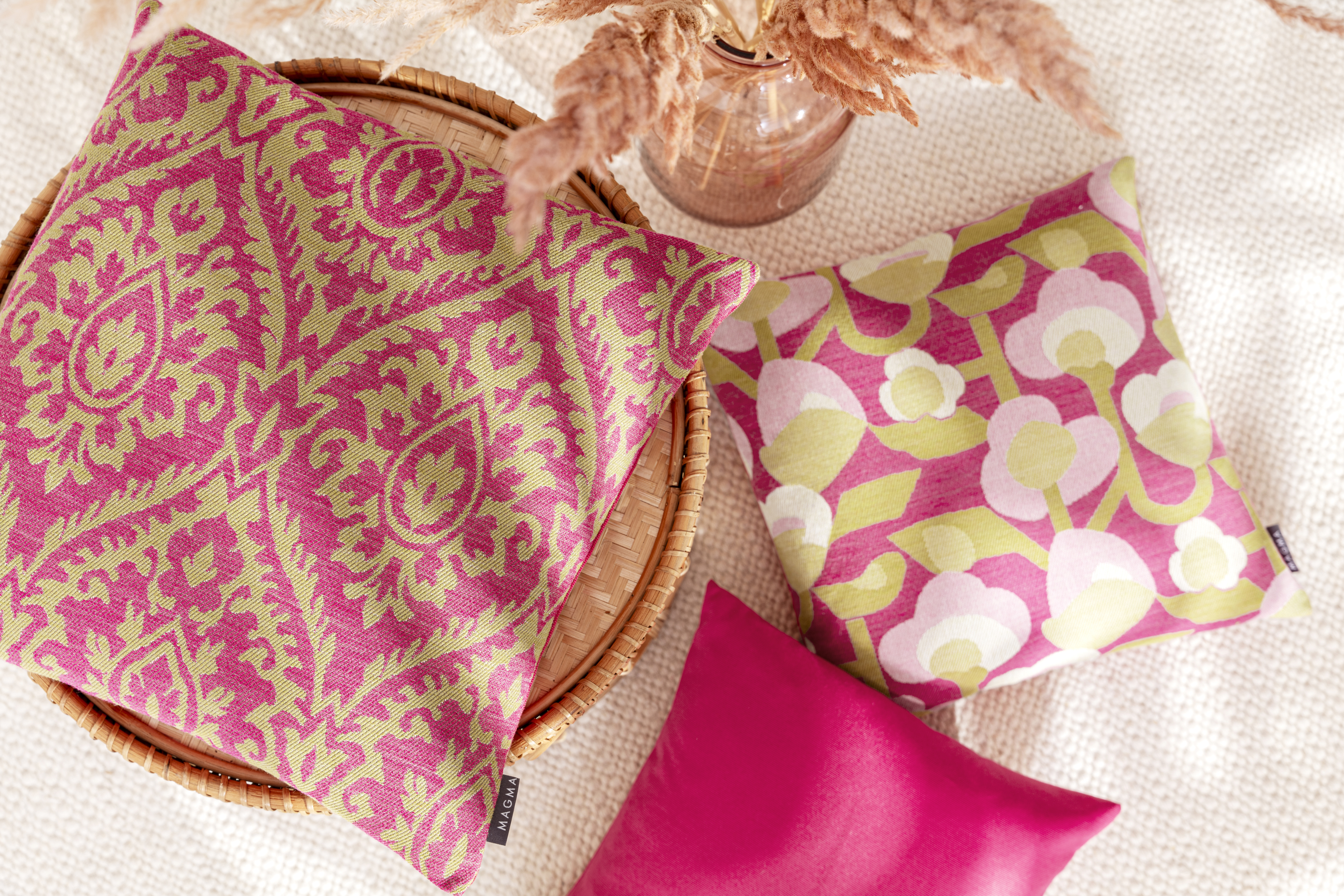 Kissenhülle Caddy Pink 40x40 cm Magma / Farbe: