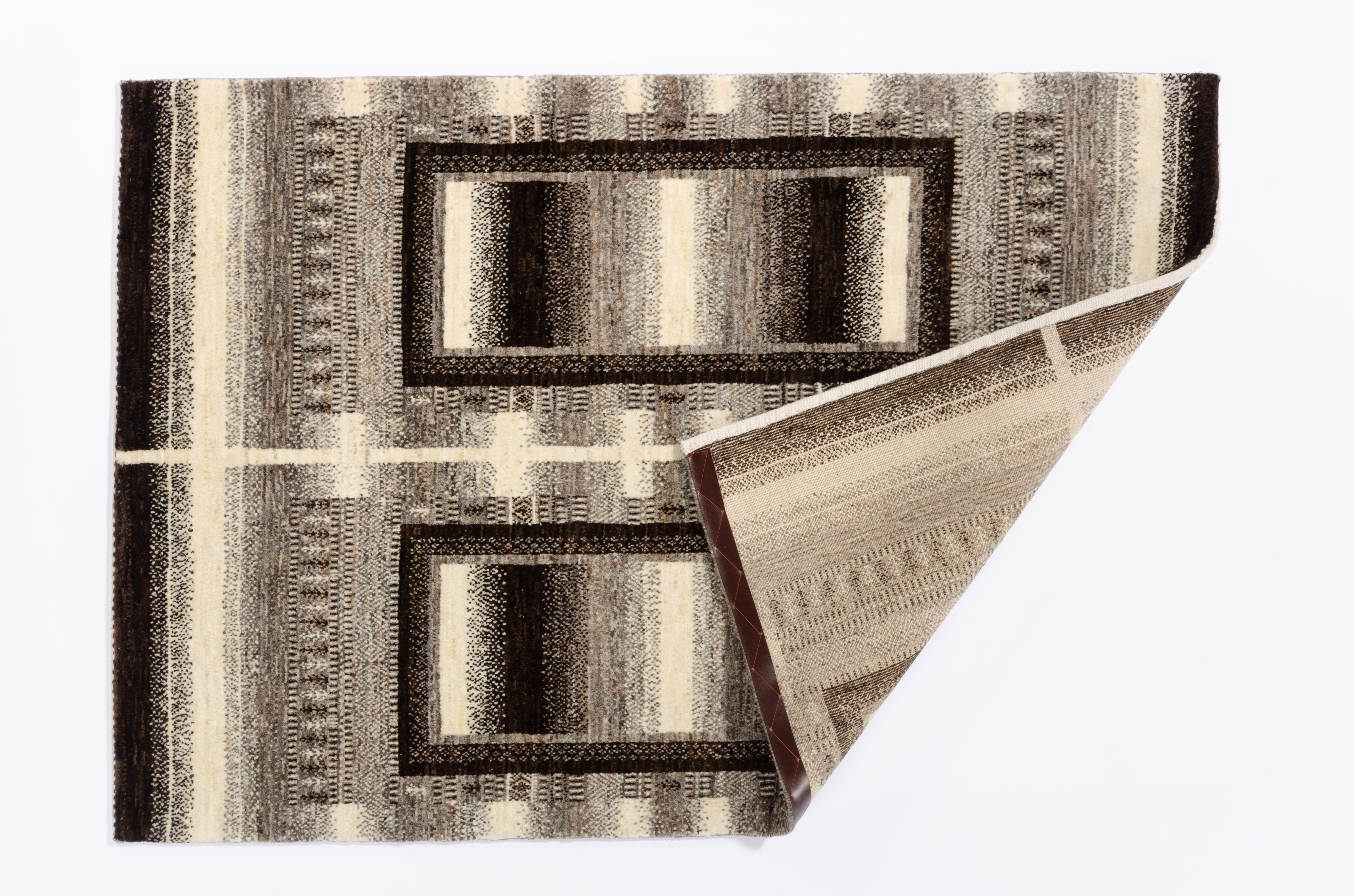 Nomadenteppich Lori Fein Negra/ Farbe: Blau / Masse (BxT) :115x166 cm