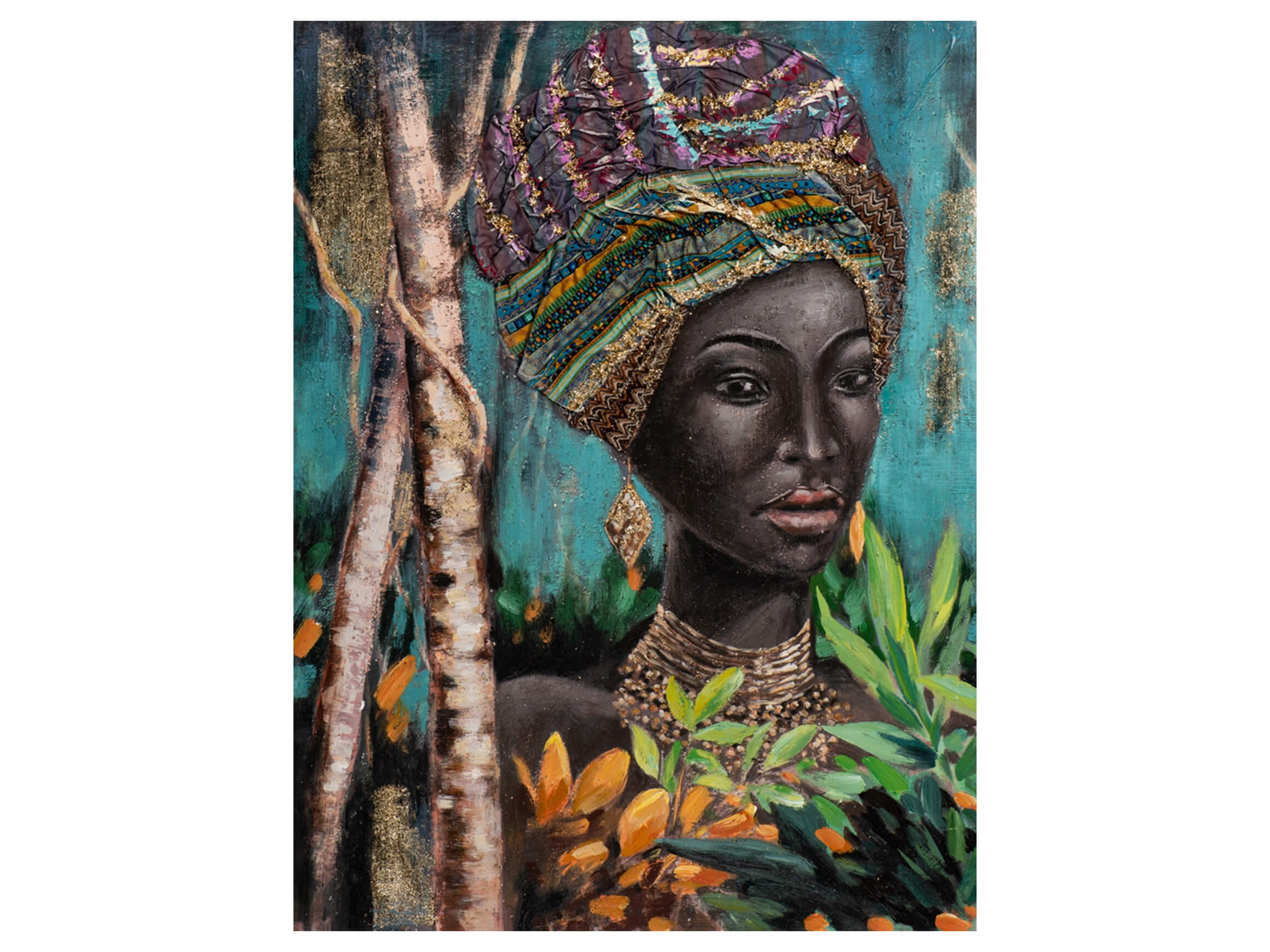 Bild Dunkle Schönheit mit Turban 2 image LAND