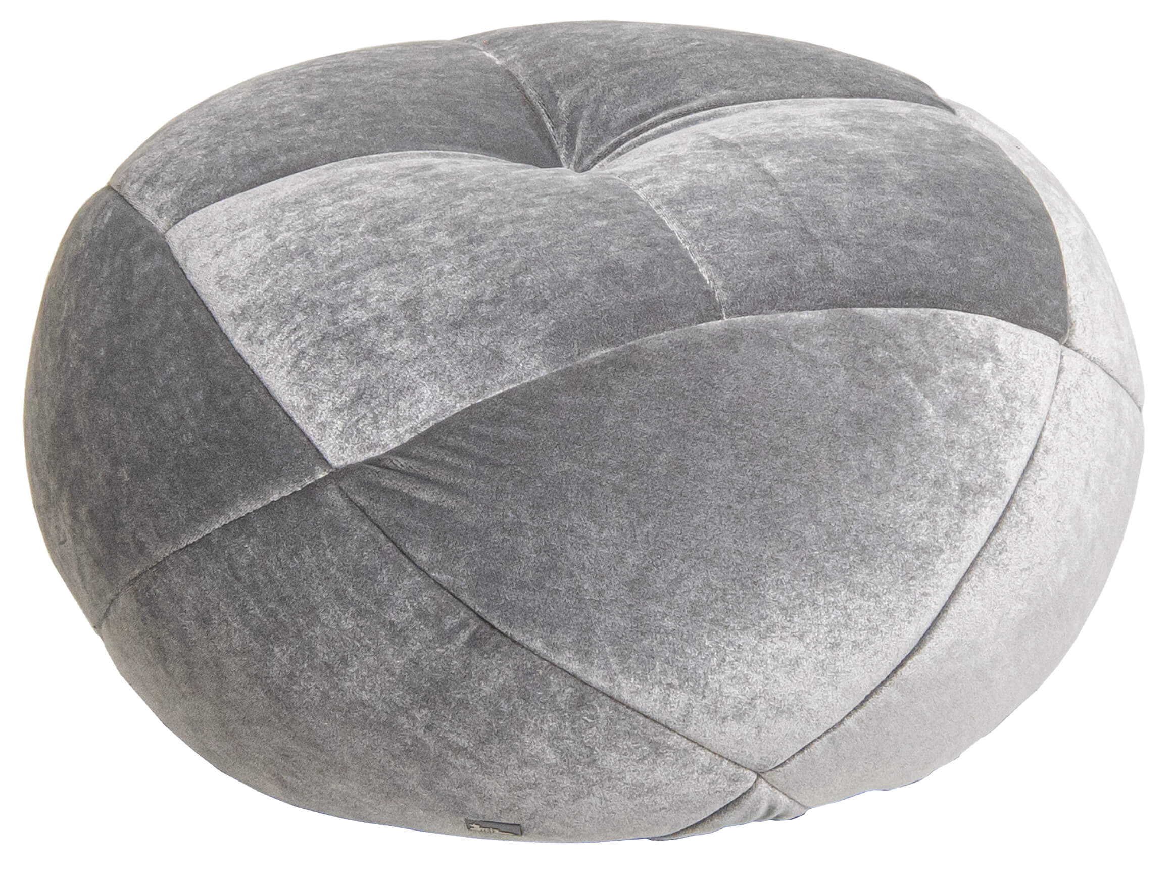 Hocker Teratai Bretz / Farbe: Eisgrau / Bezugsmaterial: Stoff