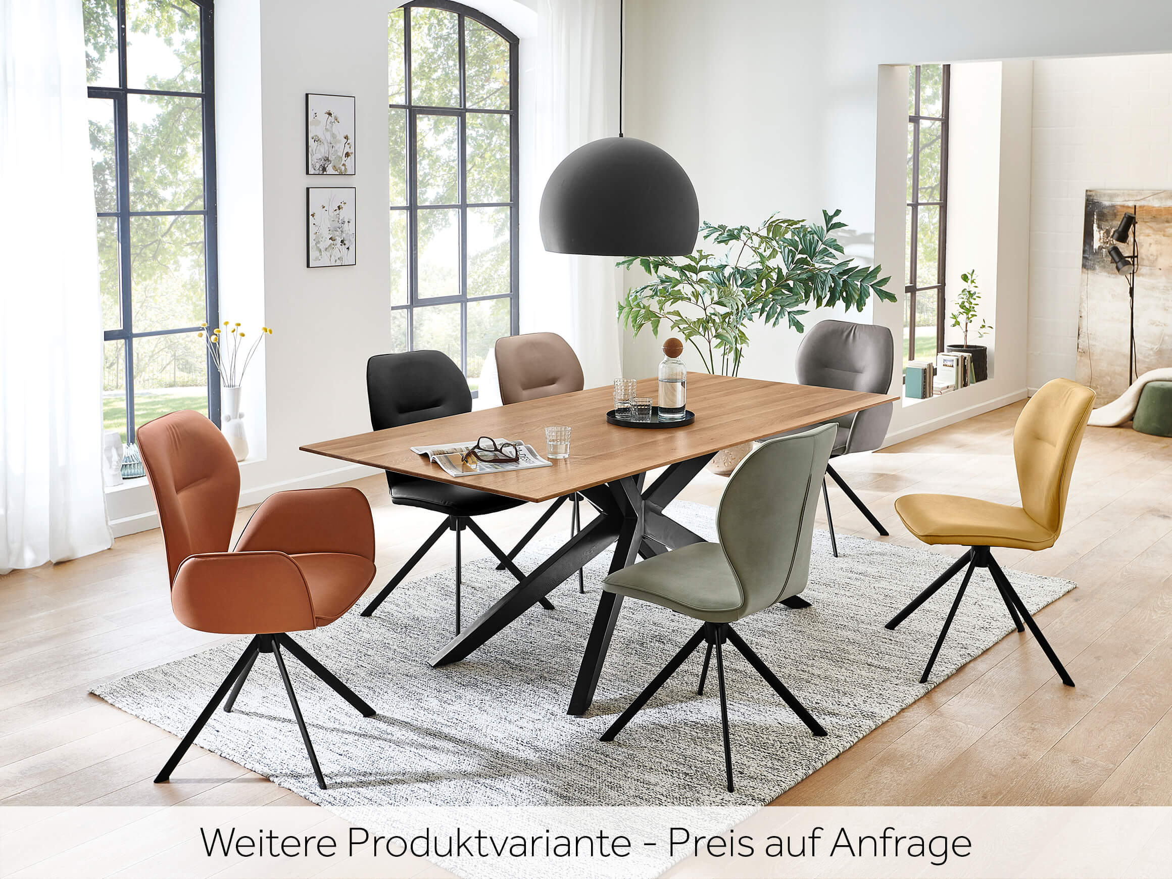 Drehstuhl Carmen Eisenstativ Niehoff