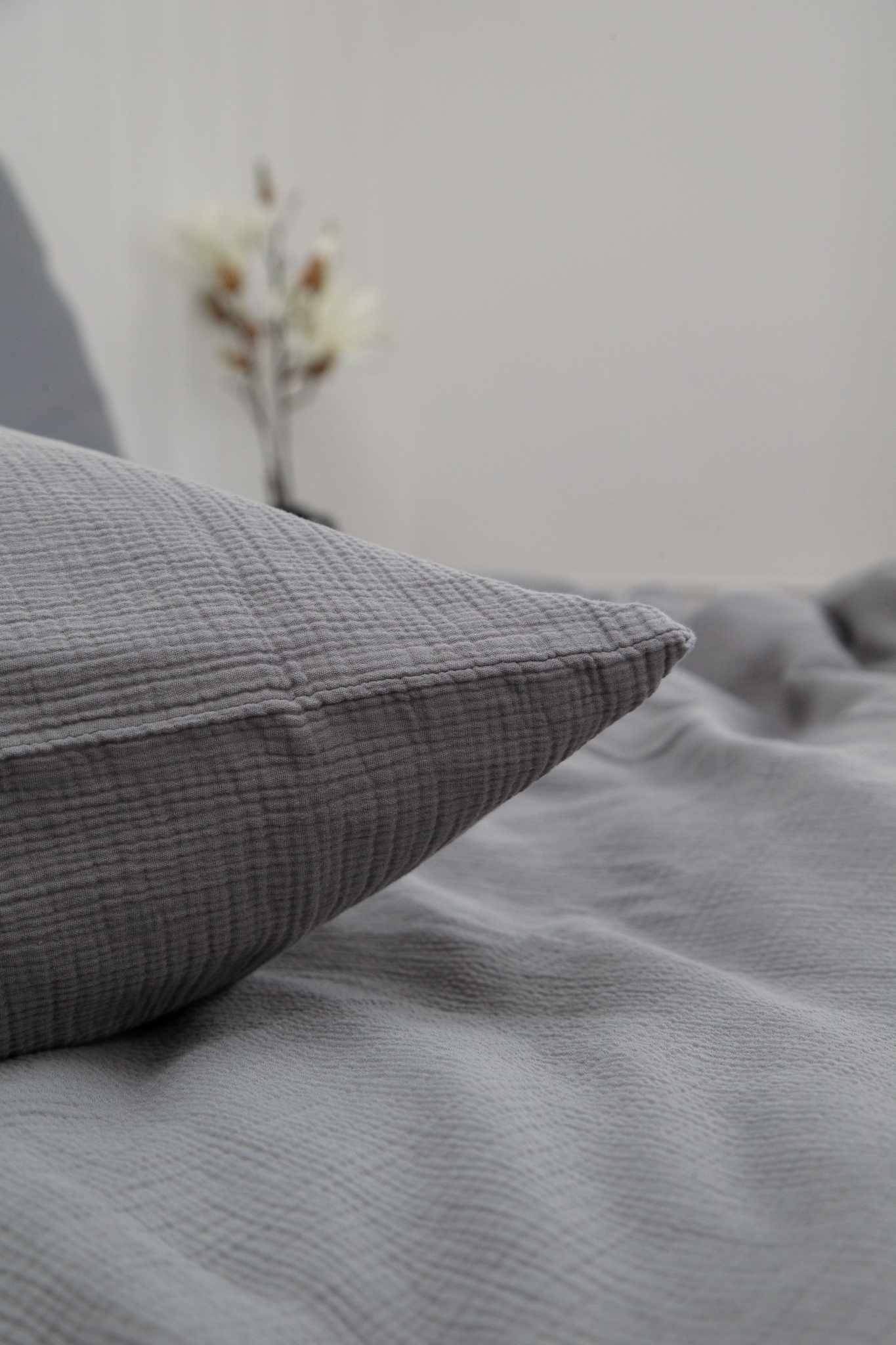 Bettwäsche Jula Anthrazit Sander AG / Grösse: 65 x 100 cm