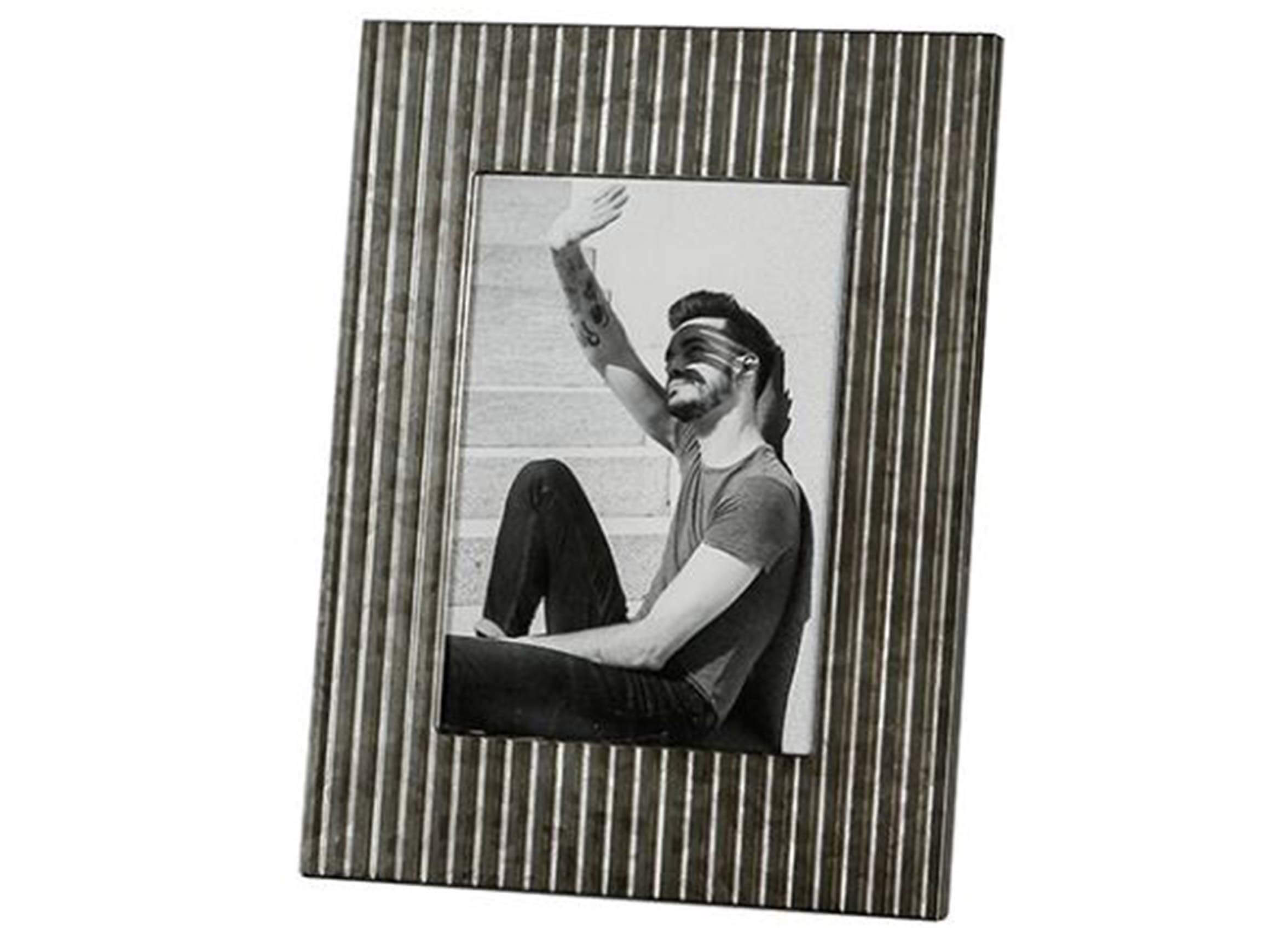 Gilde Fotorahmen Industrial Metall H: 23 cm  | Schubiger Möbel