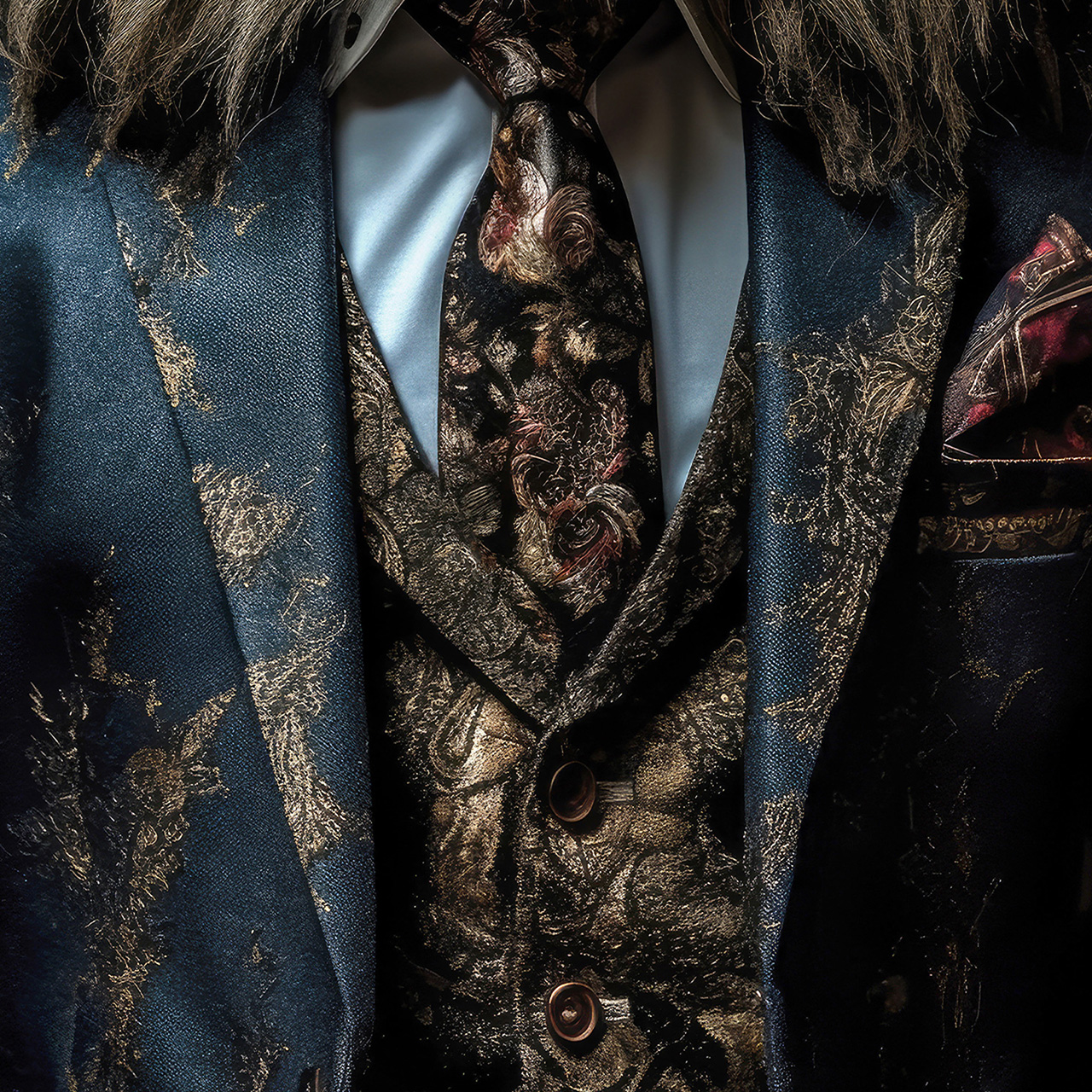 Canvas-Stylish Lion-image LAND
