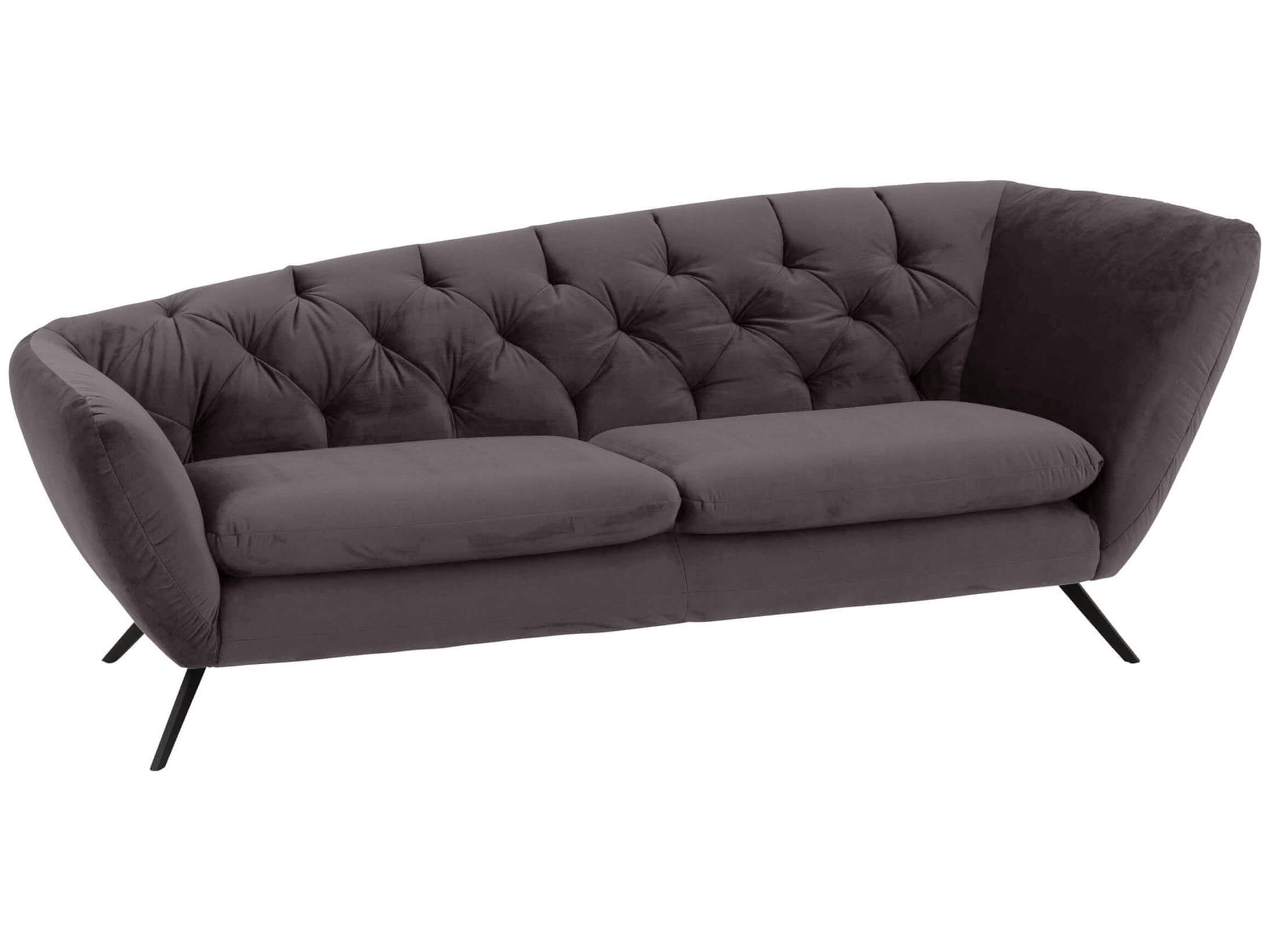Liegesofa Santa fe Basic Candy / Farbe: Steel / Material: Stoff Basic