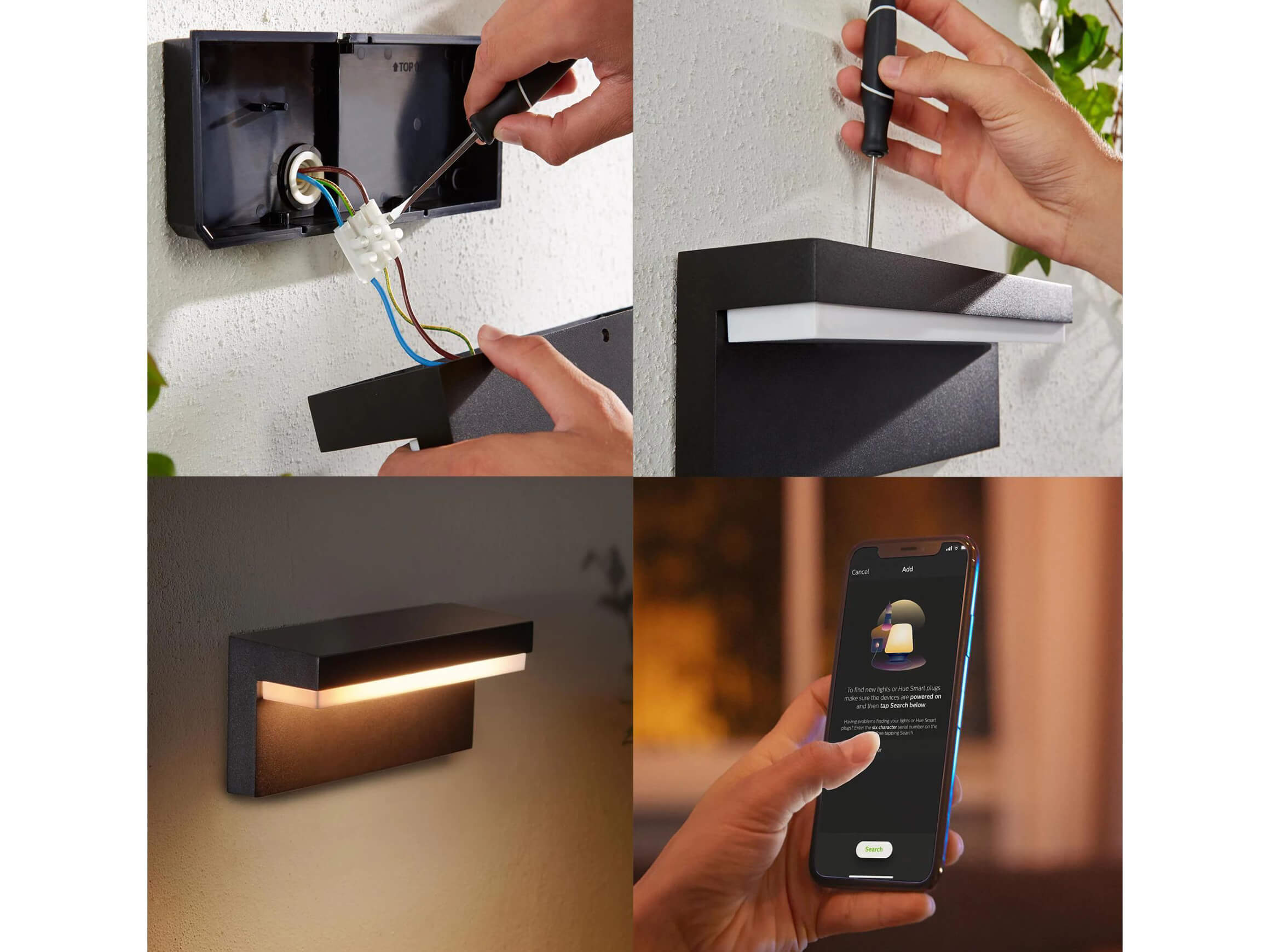 Wandleuchte Outdoor Nyro Alltron