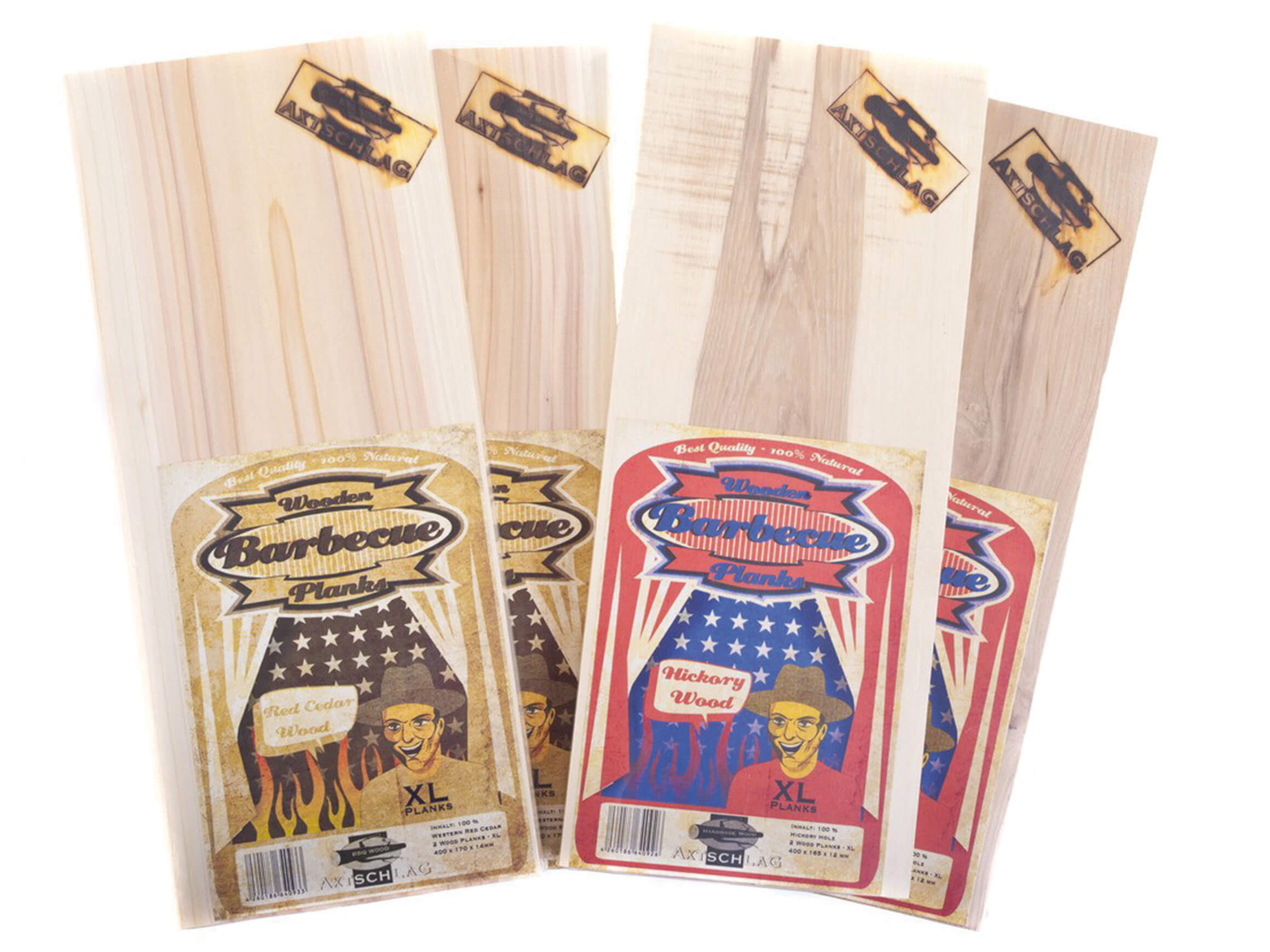 Räucherbrett Zeder 300x110x11mm - 8 Stk Blaser und Trösch