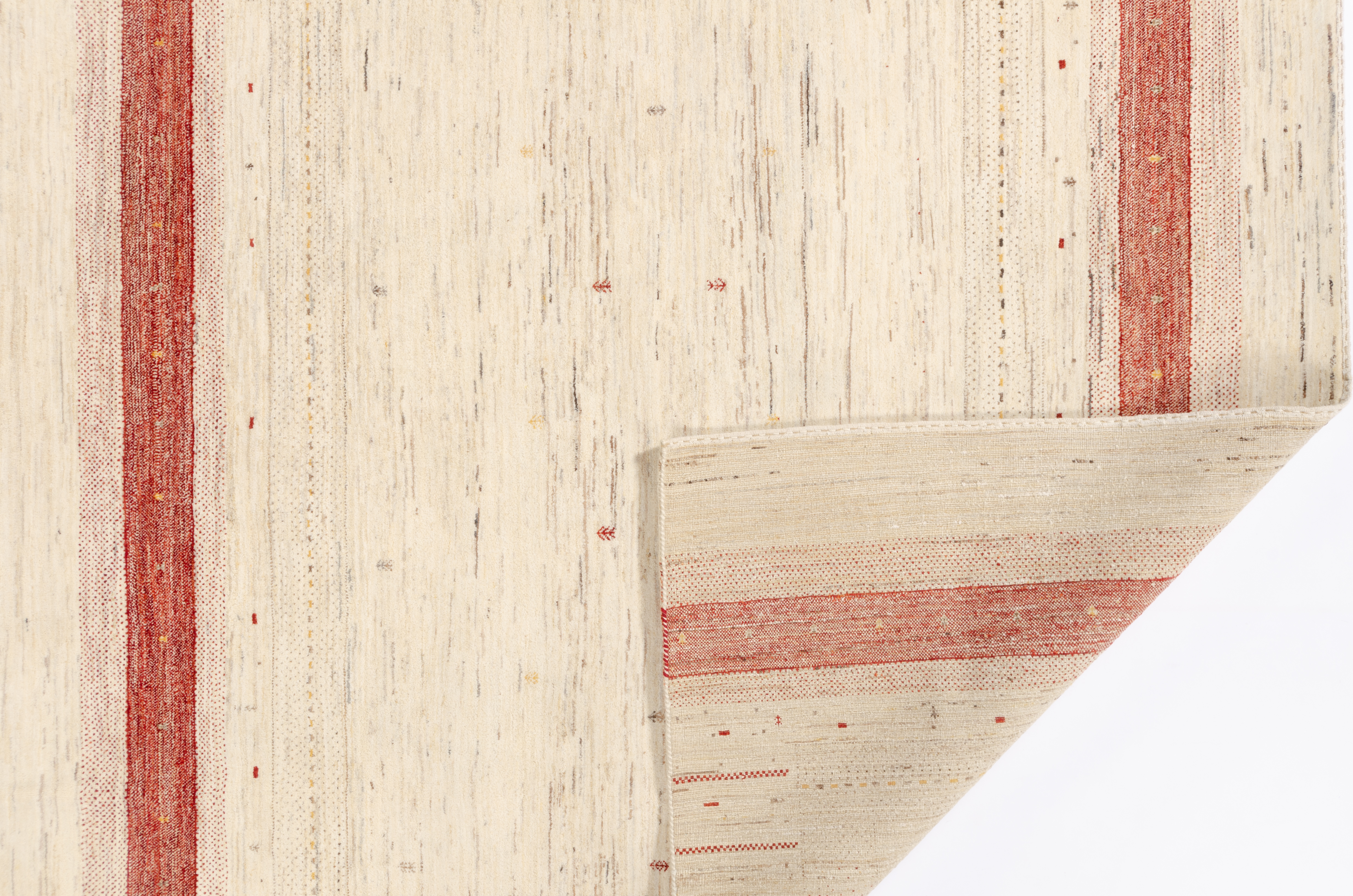 Nomadenteppich Loribaft Negra/ Farbe: Rosa / Masse (BxT) :206x207 cm