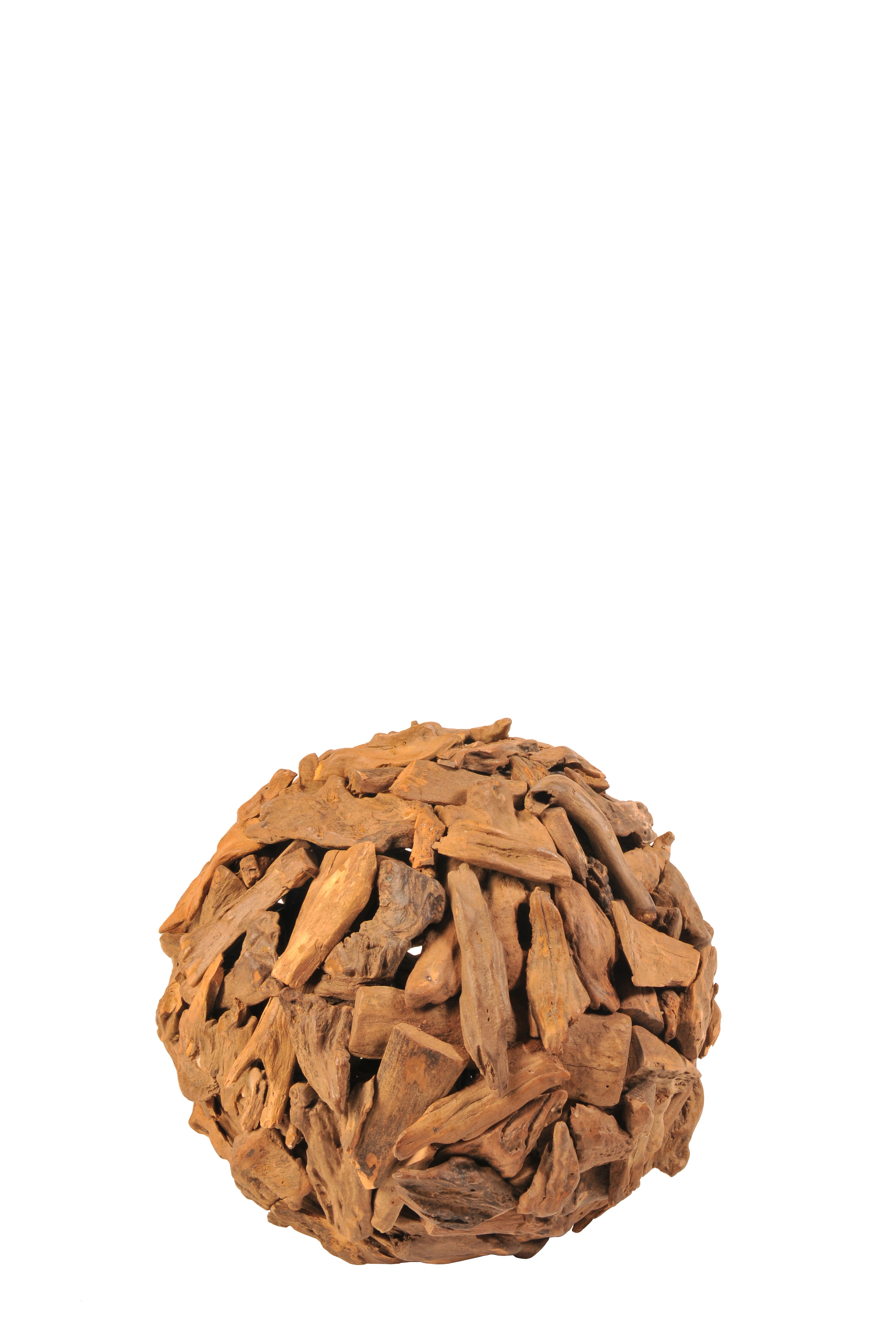 Schlittler Figur Kugel, Schwemmholz D: 50 cm  | Schubiger Möbel