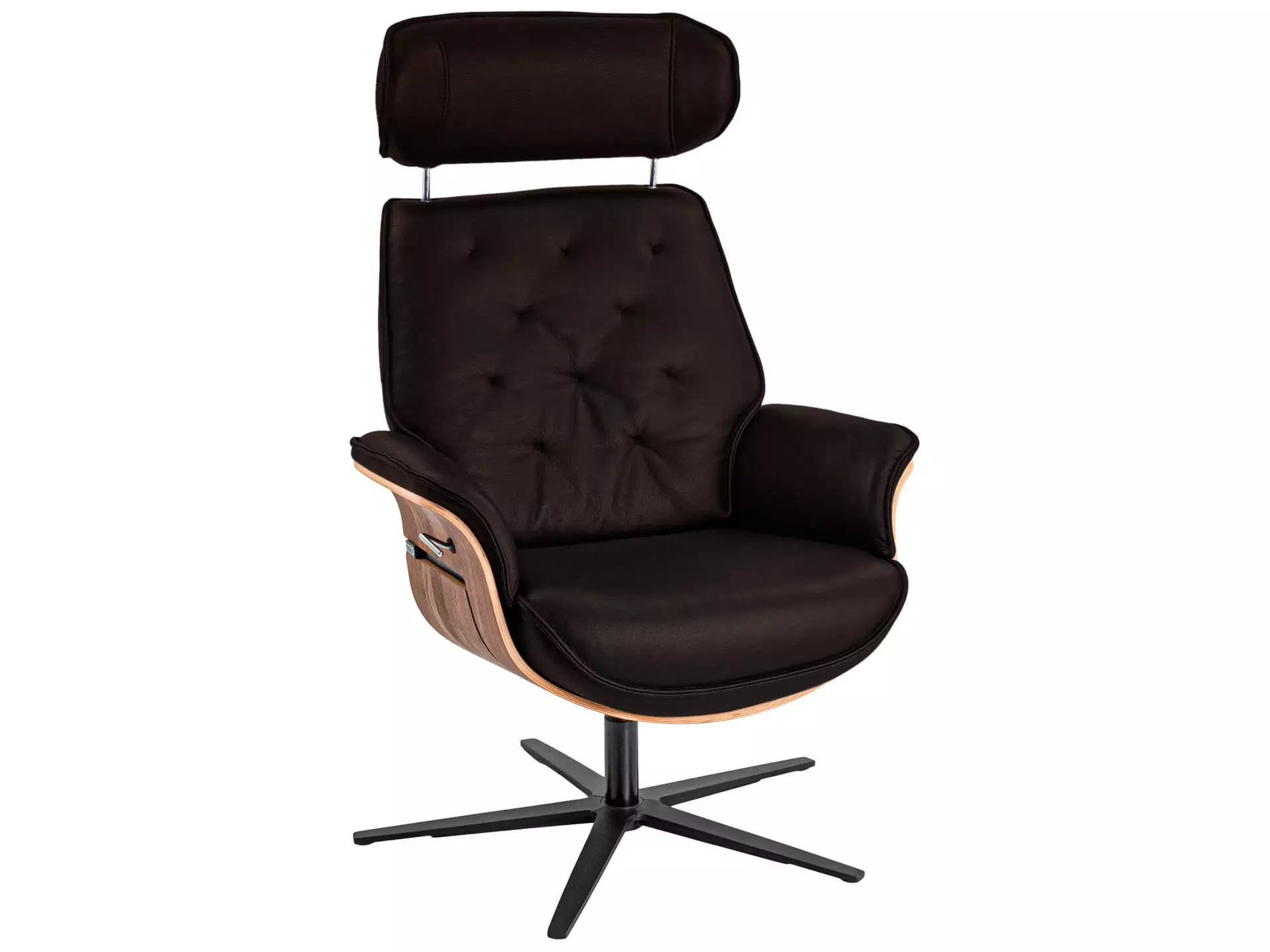 Relaxer Curacao Nussbaum Basic Polipol / Farbe: Anthrazit / Material: Stoff Basic