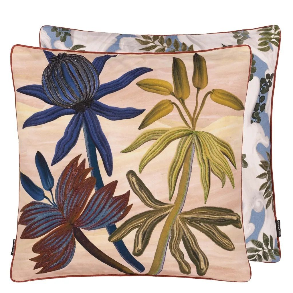 Kissen Guatiza - Peche Designers Guild / Farbe: Mehrfarbig von Christian Lacroix