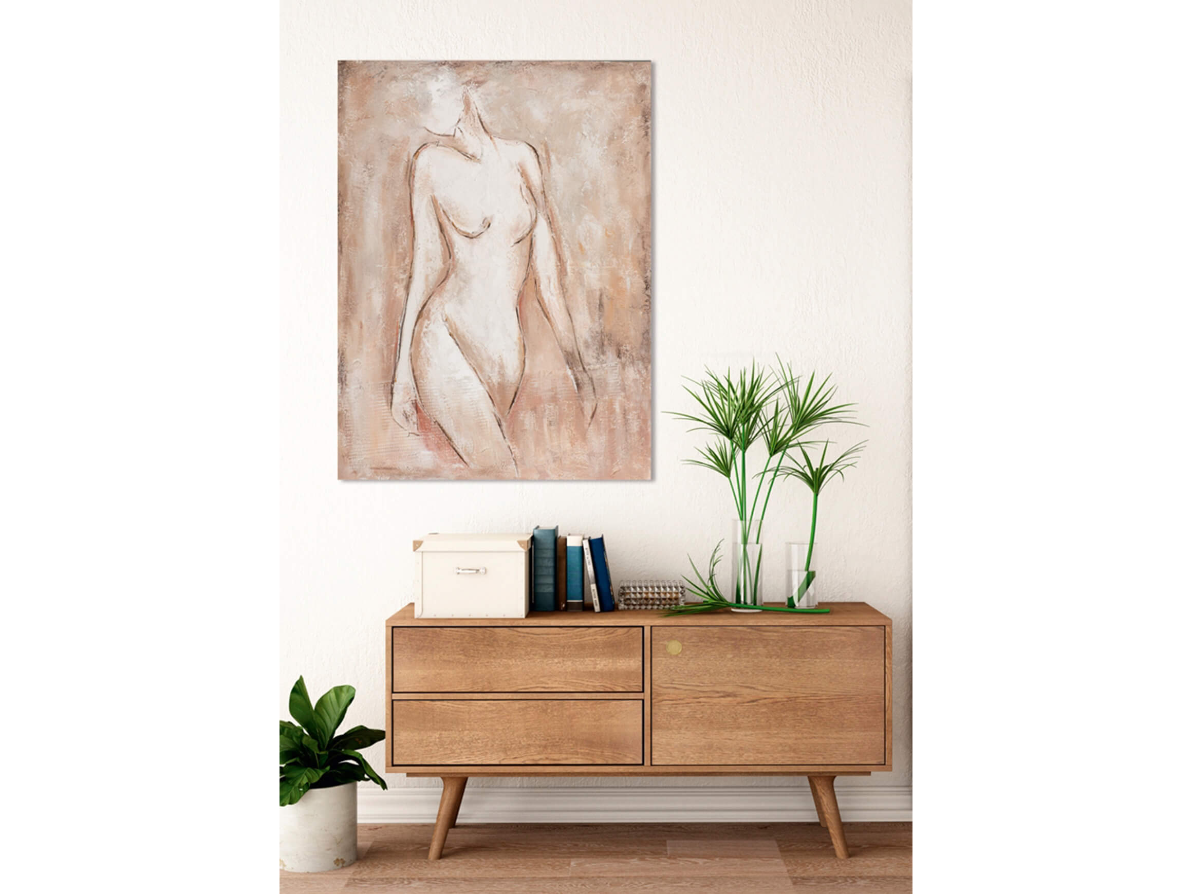 Bild Akt in Natur image LAND / Grösse: 120 x 90 cm