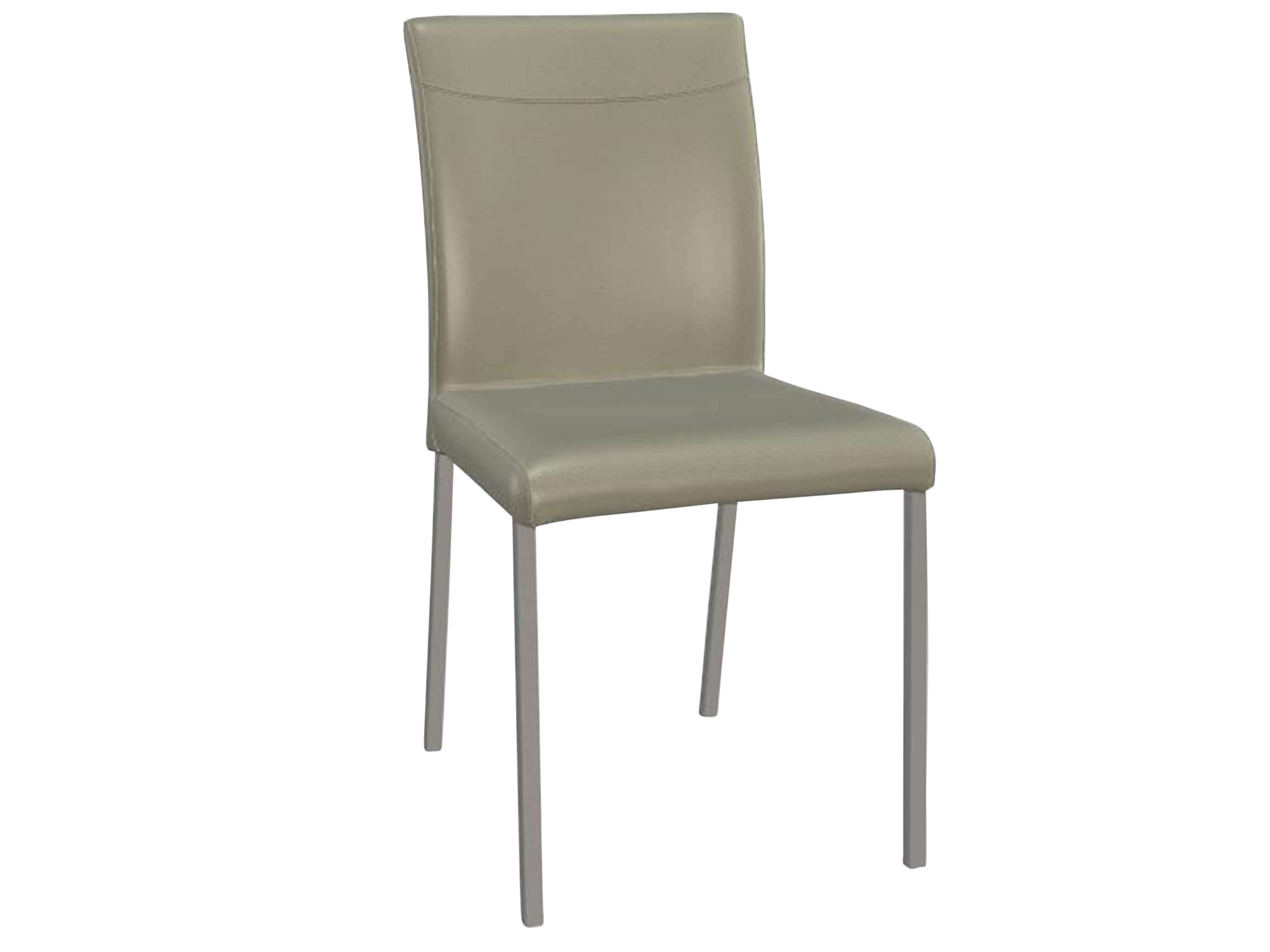 Stuhl Leicht Premium Trendstühle / Farbe: Perle / Material: Leder