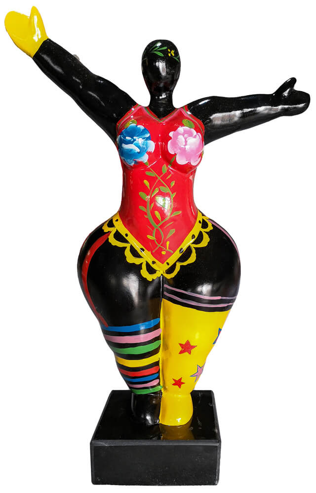 image LAND Skulptur Hommage an Niki de Saint Phalle, Nana Stil 2  | Schubiger Möbel
