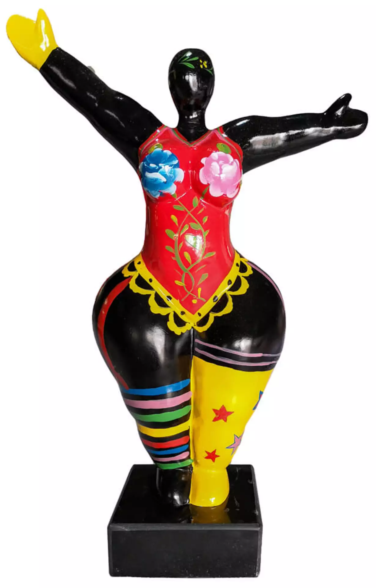 Skulptur Hommage an Niki de Saint Phalle, Nana Stil 2 image LAND