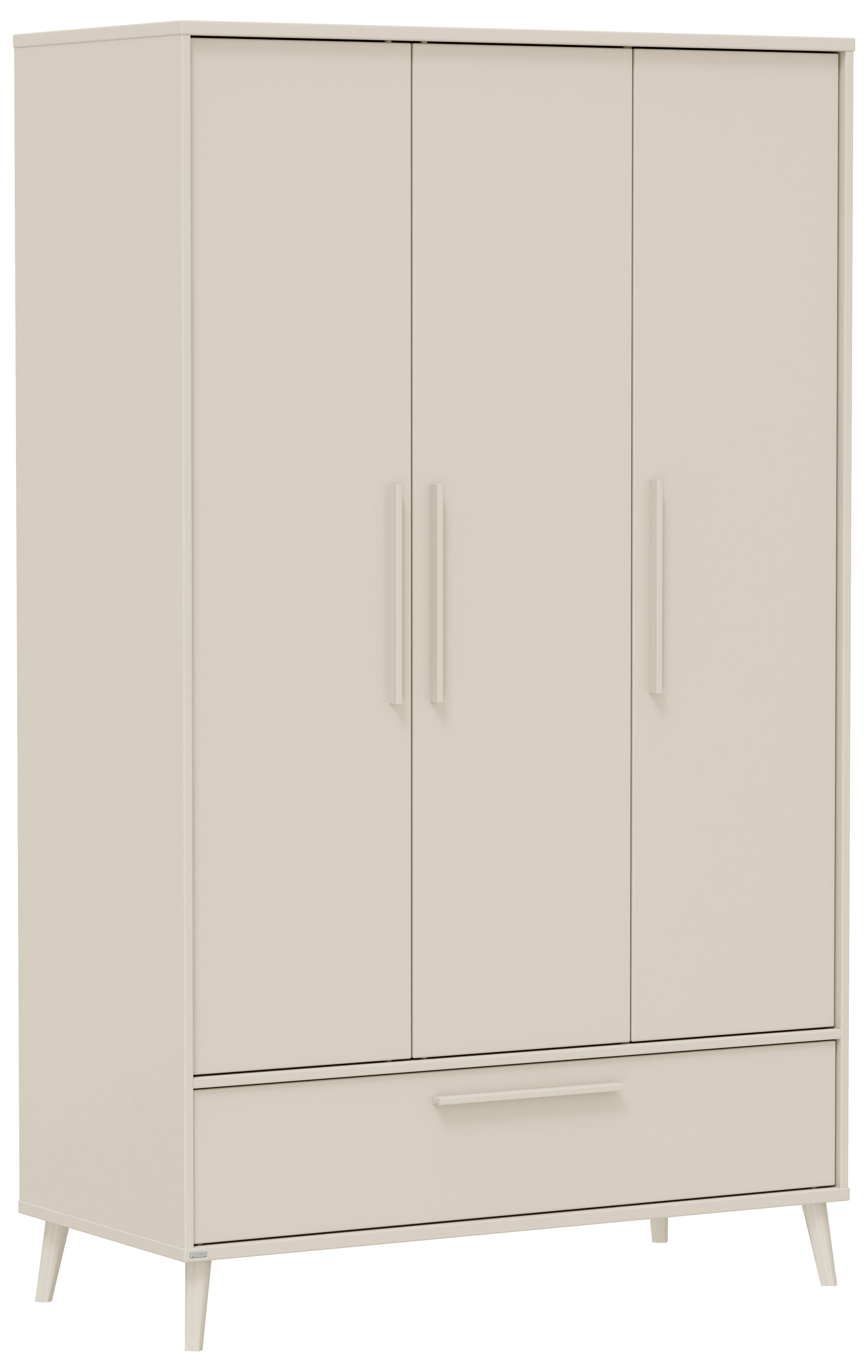 Kleiderschrank Eefje 3-türig von Paidi / Farbe: Cashmere / Grösse: 57 x 124 cm