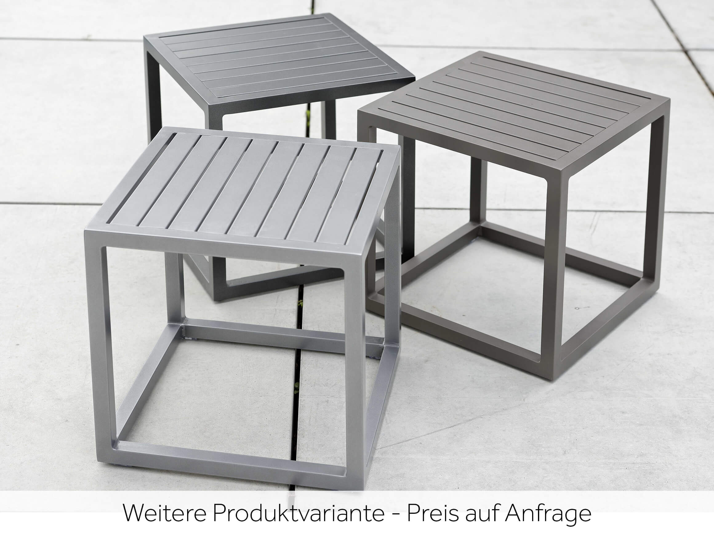 Robin side table anthracite star
