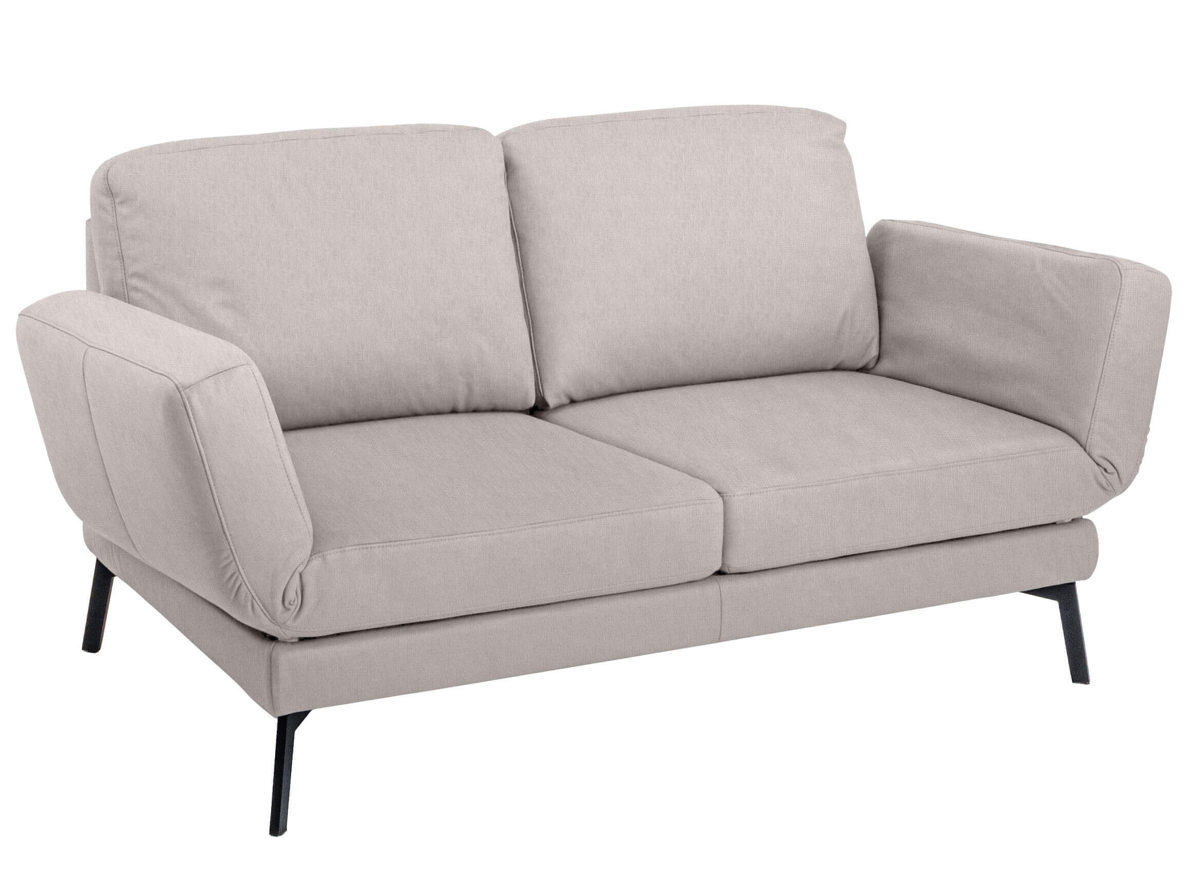 Sofa Toledo Basic Candy / Farbe: Silver / Material: Stoff Basic