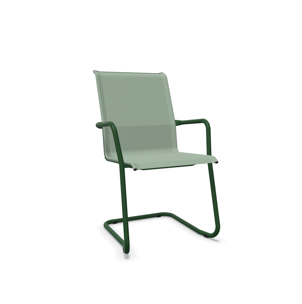 Schaffner Freischwinger Locarno Grün | Schubiger Möbel