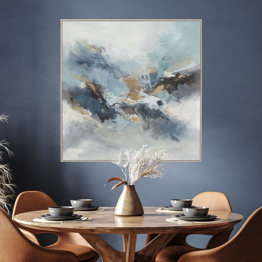 Bild Light Blue Impression image LAND / Grösse: 80 x 80 cm