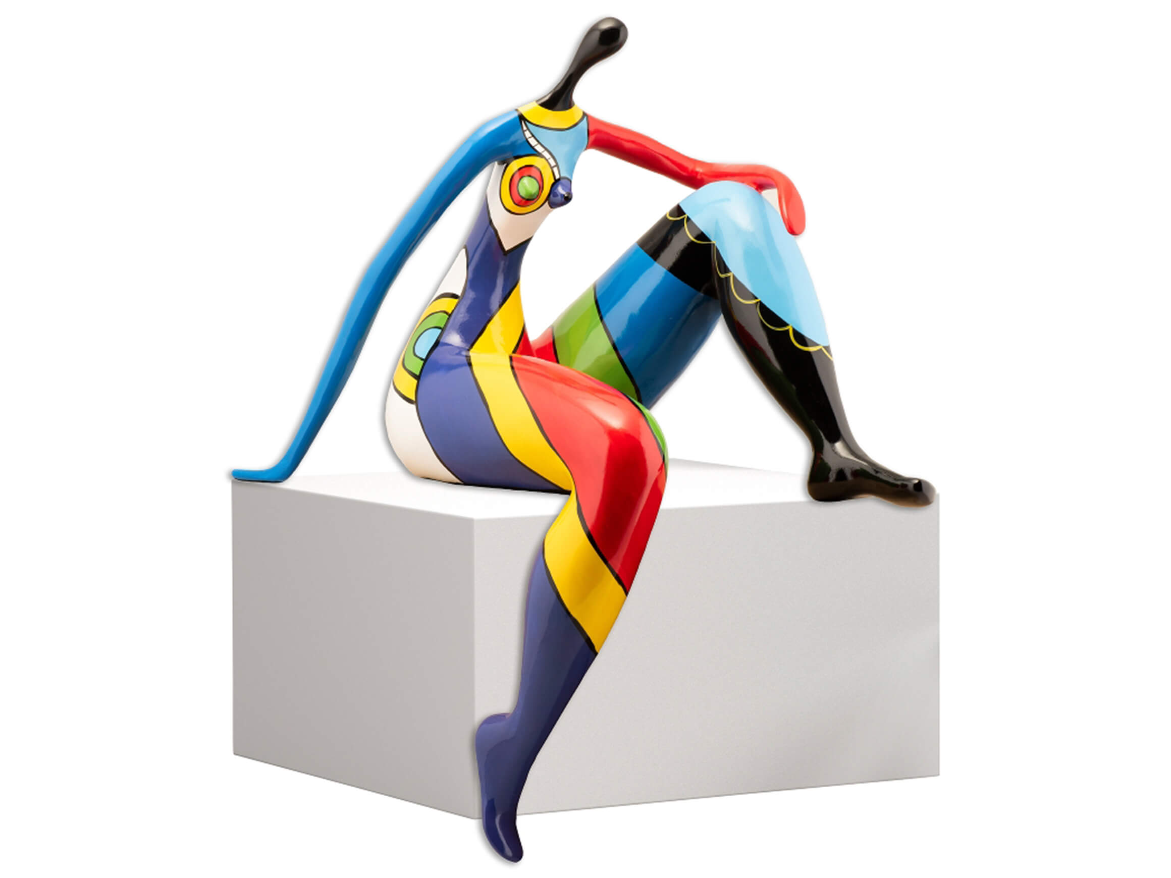 Sculpture Fille Flower Power image LAND
