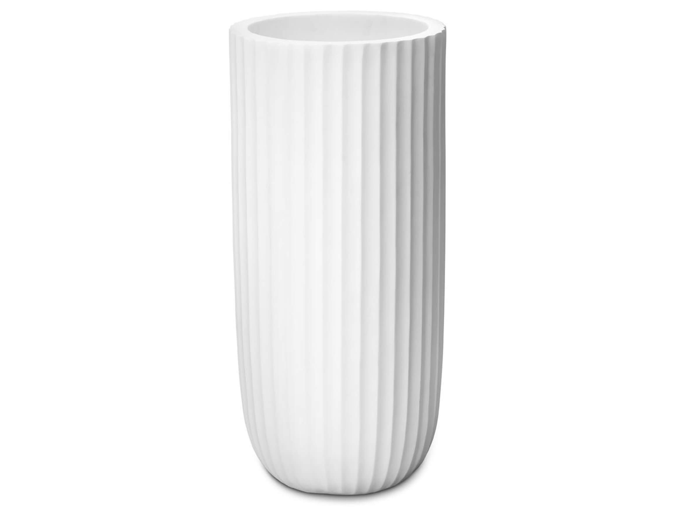 Vase Venus Weiss Matt H: 60 cm Abhika / Farbe: Weiss