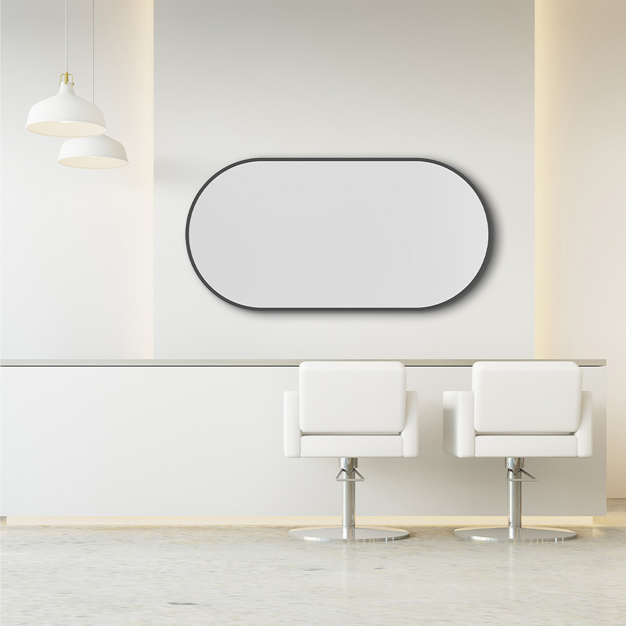 Oval Wall Mirror image LAND