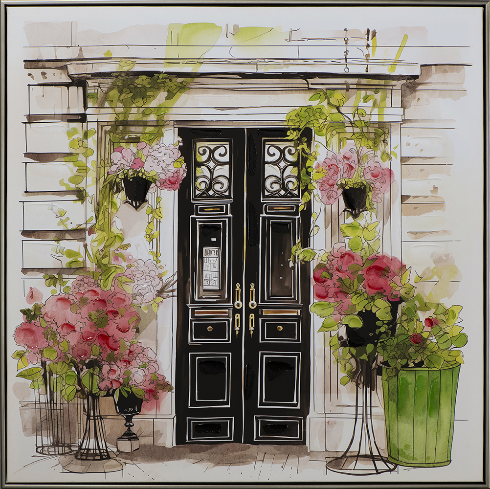 Gemälde Romantic Townhouse image LAND