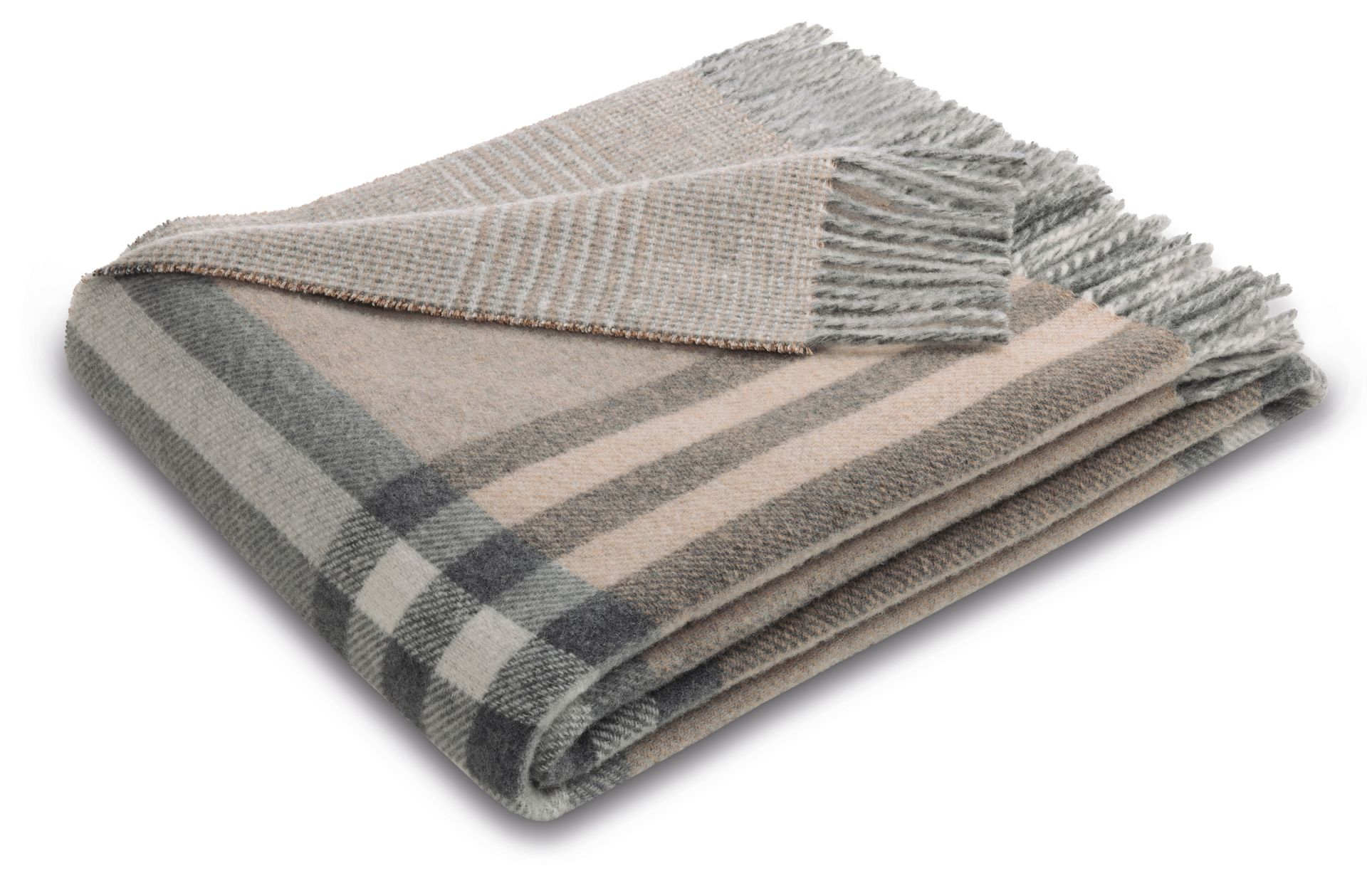 Biederlack Plaid Twin Check Karo  | Schubiger Möbel