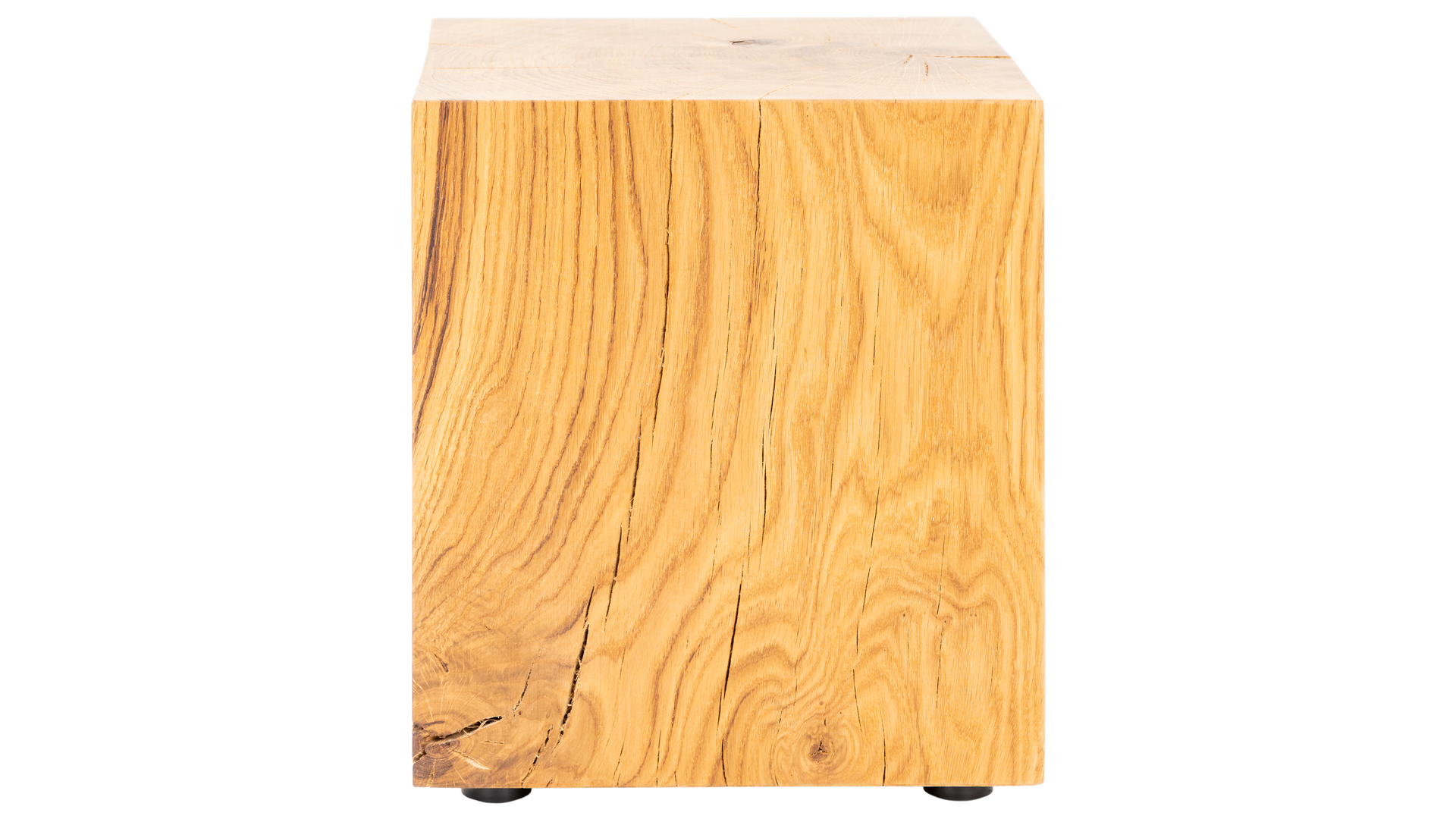 Beistelltisch Naturholzblock von Team 7 / Farbe: Eiche