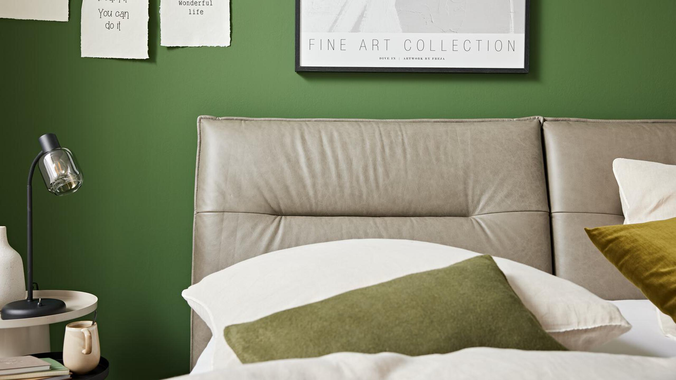 Bett Idaia Grau Candy