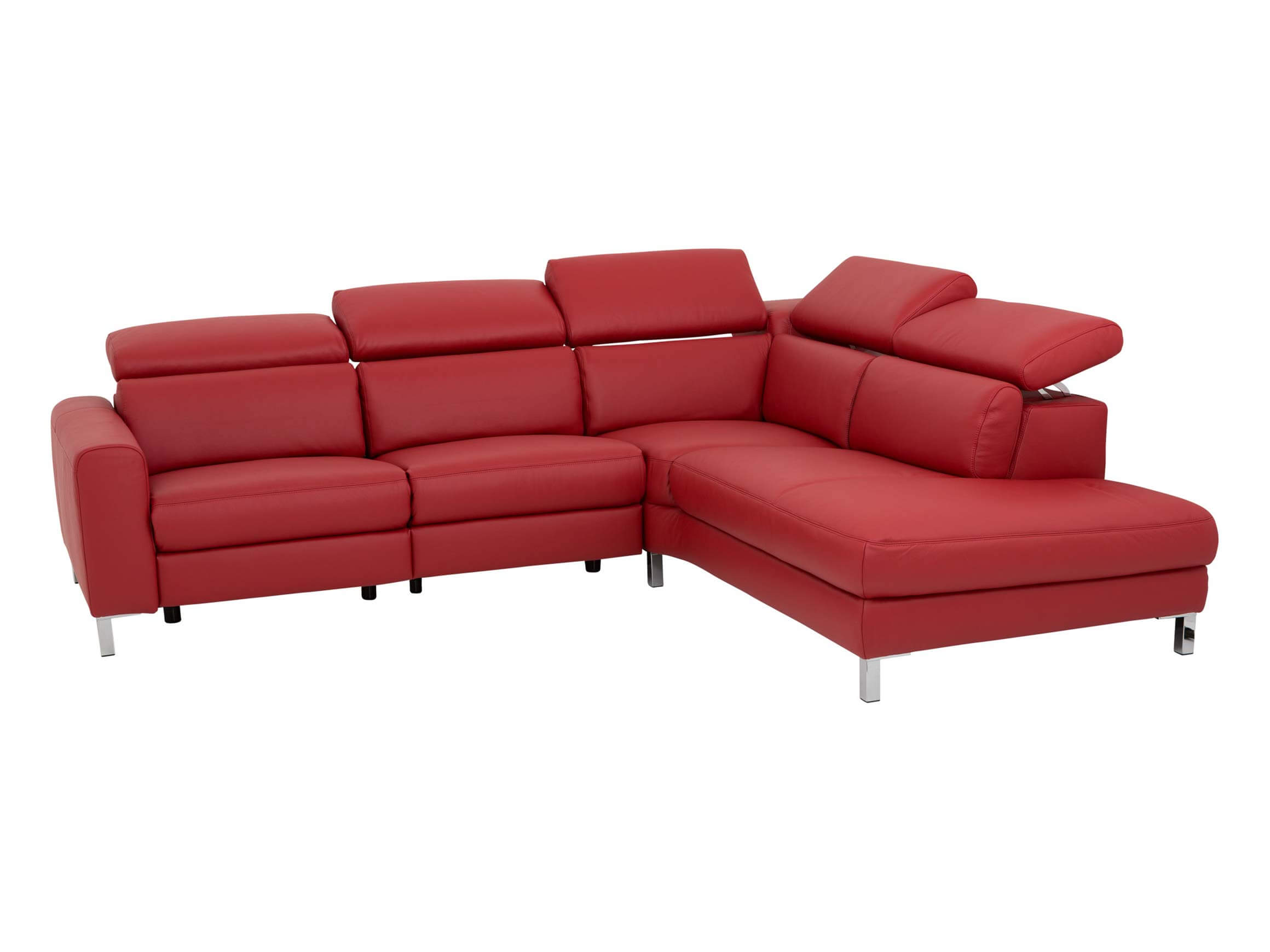 Ecksofa Laret*, Rot, h: 77-102 t: 240 b: 226