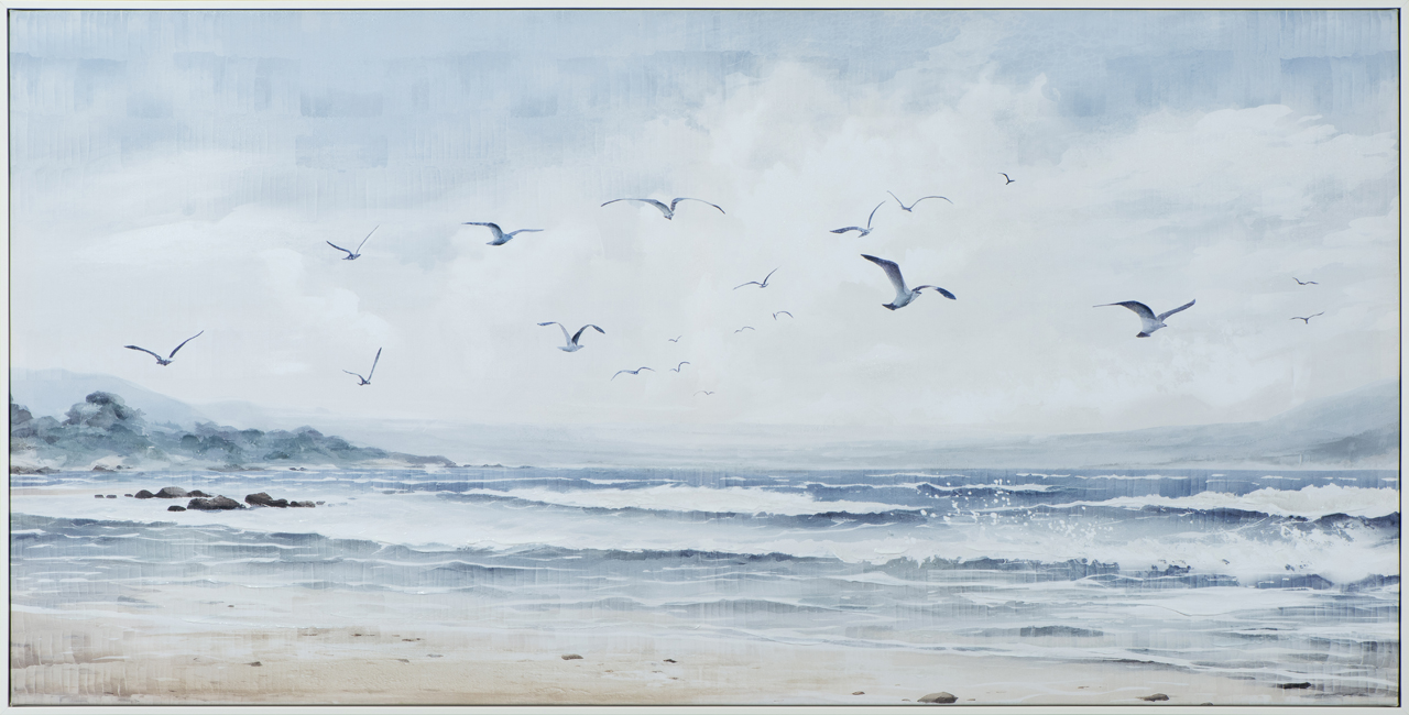 Gemälde-Flug Über Dem Meer-image LAND